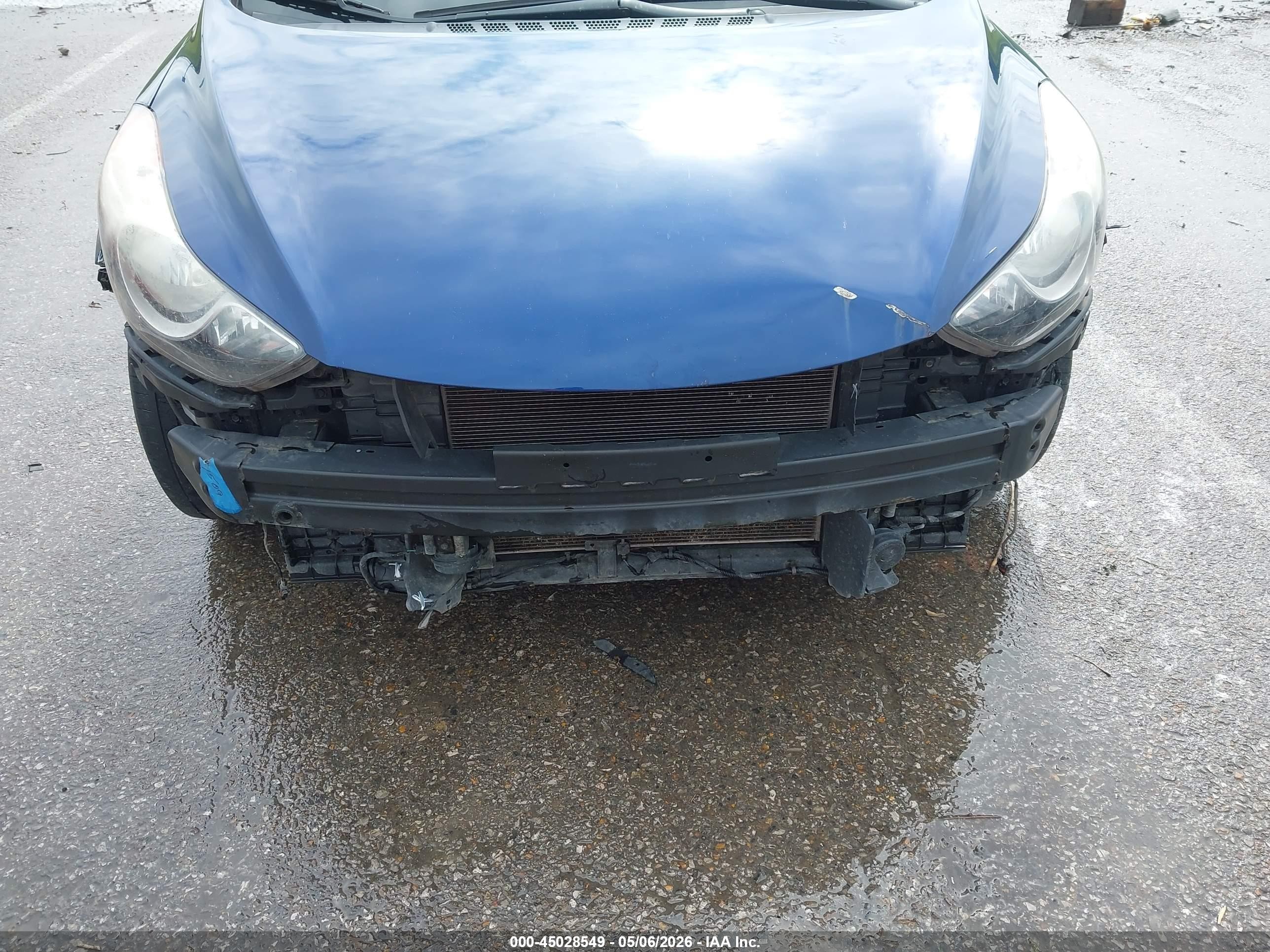 2013 Hyundai Elantra Gls Blue vin: KMHDH4AE7DU778947