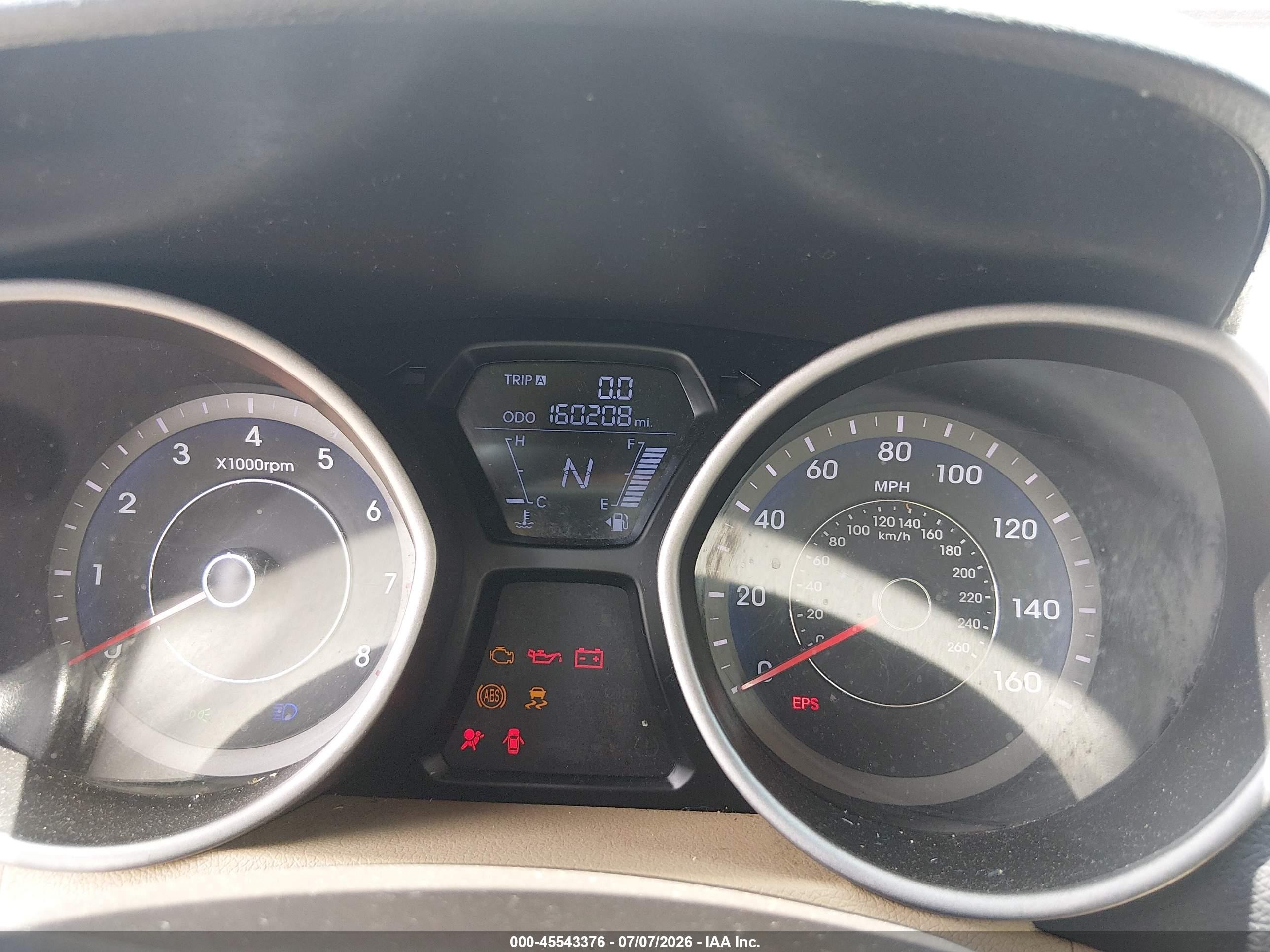 2013 Hyundai Elantra Gls (ulsan Plant) Red vin: KMHDH4AE7DU785512