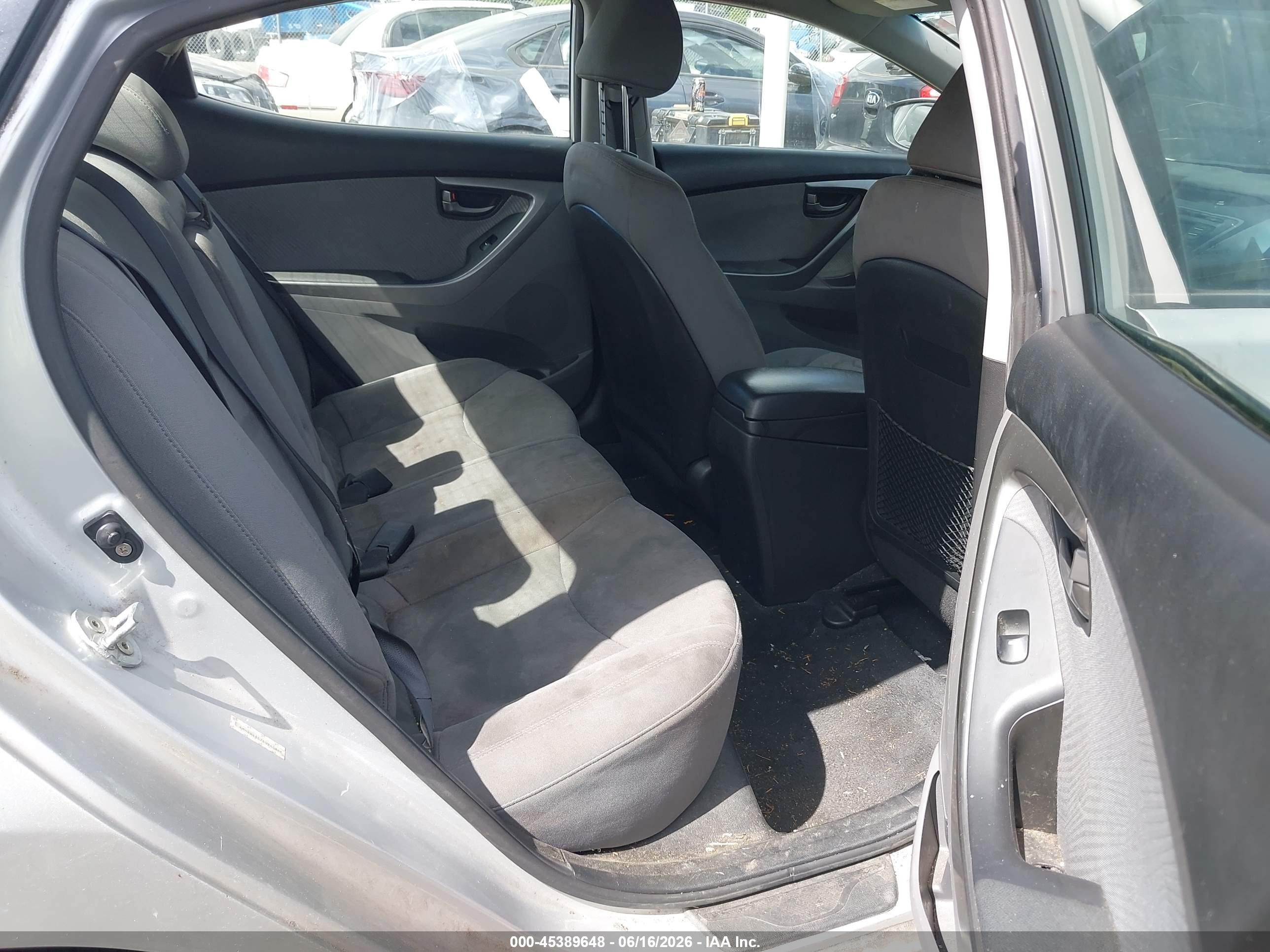 2013 Hyundai Elantra Gls Silver vin: KMHDH4AE7DU840864