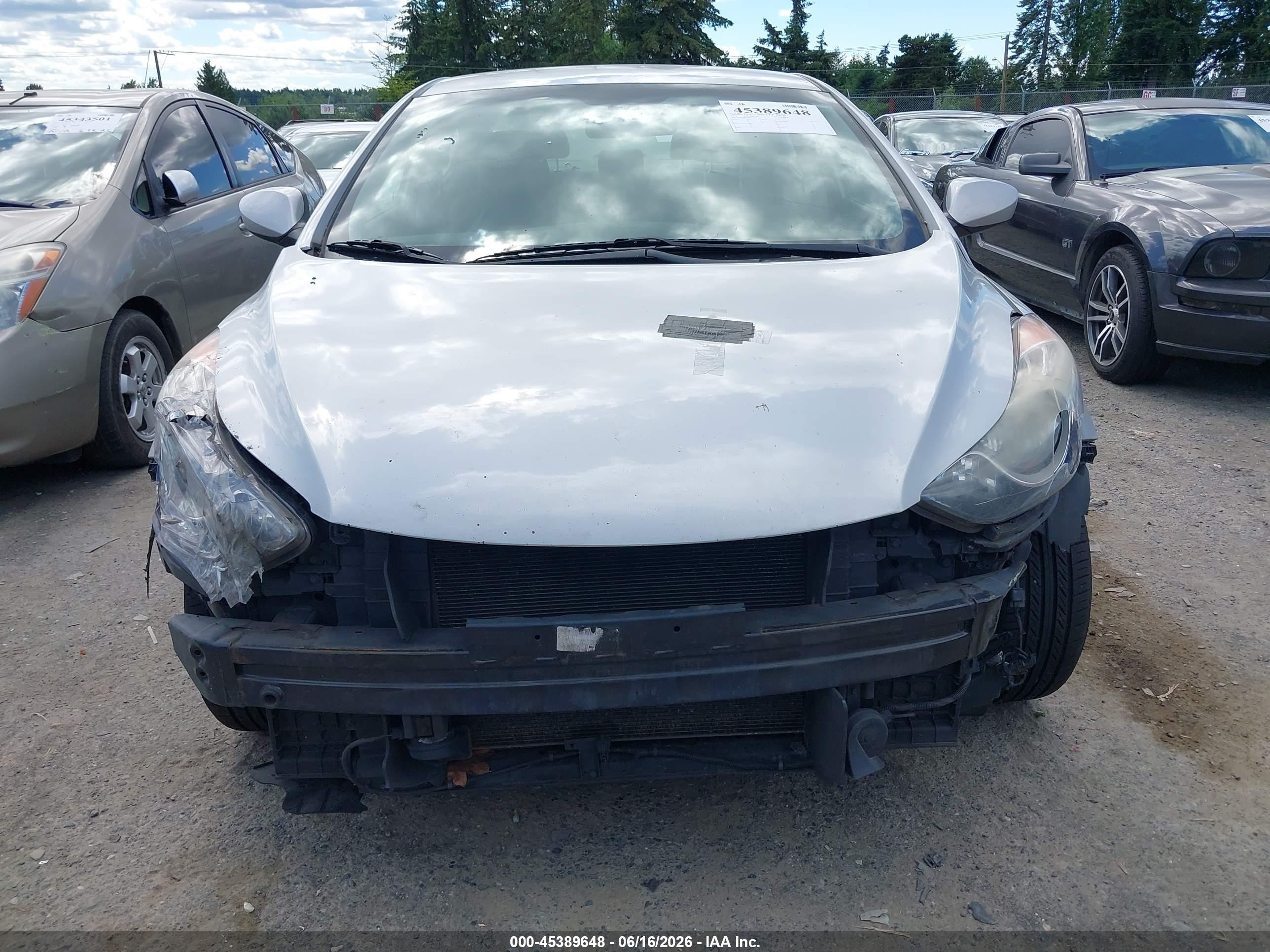 2013 Hyundai Elantra Gls Silver vin: KMHDH4AE7DU840864