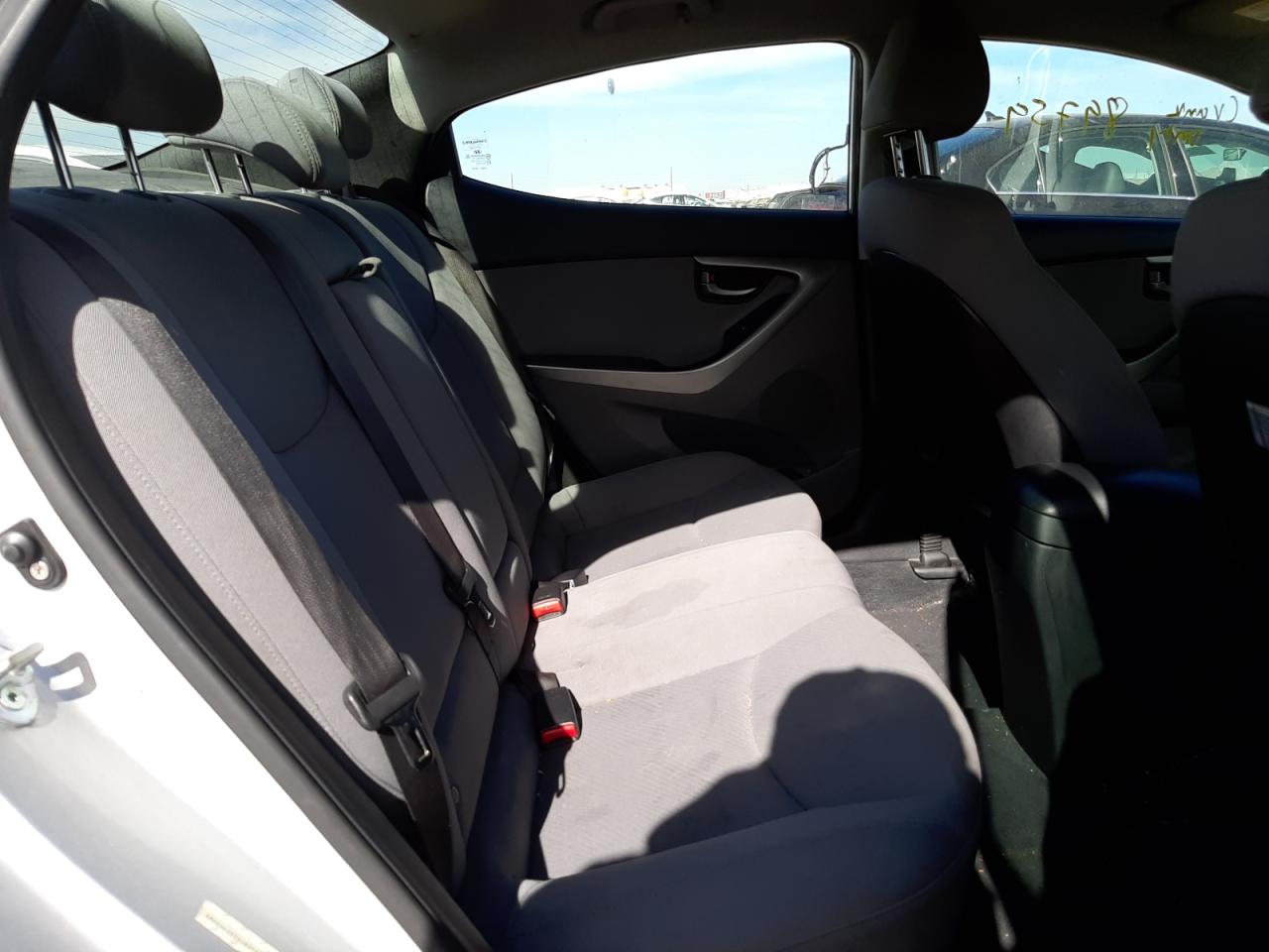2013 Hyundai Elantra Gls Silver vin: KMHDH4AE7DU895038