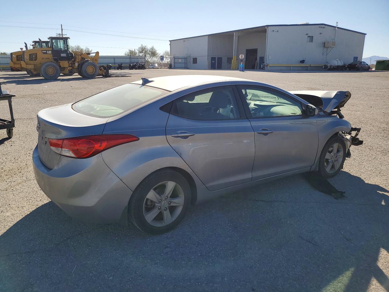 2013 Hyundai Elantra Charcoal vin: KMHDH4AE7DU928135