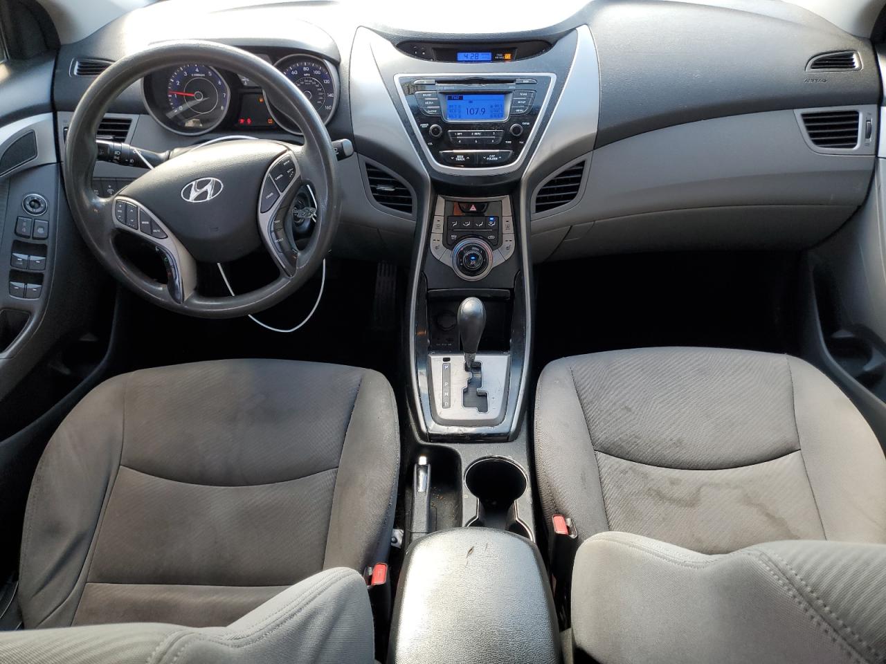 2013 Hyundai Elantra Gls Gray vin: KMHDH4AE7DU931827