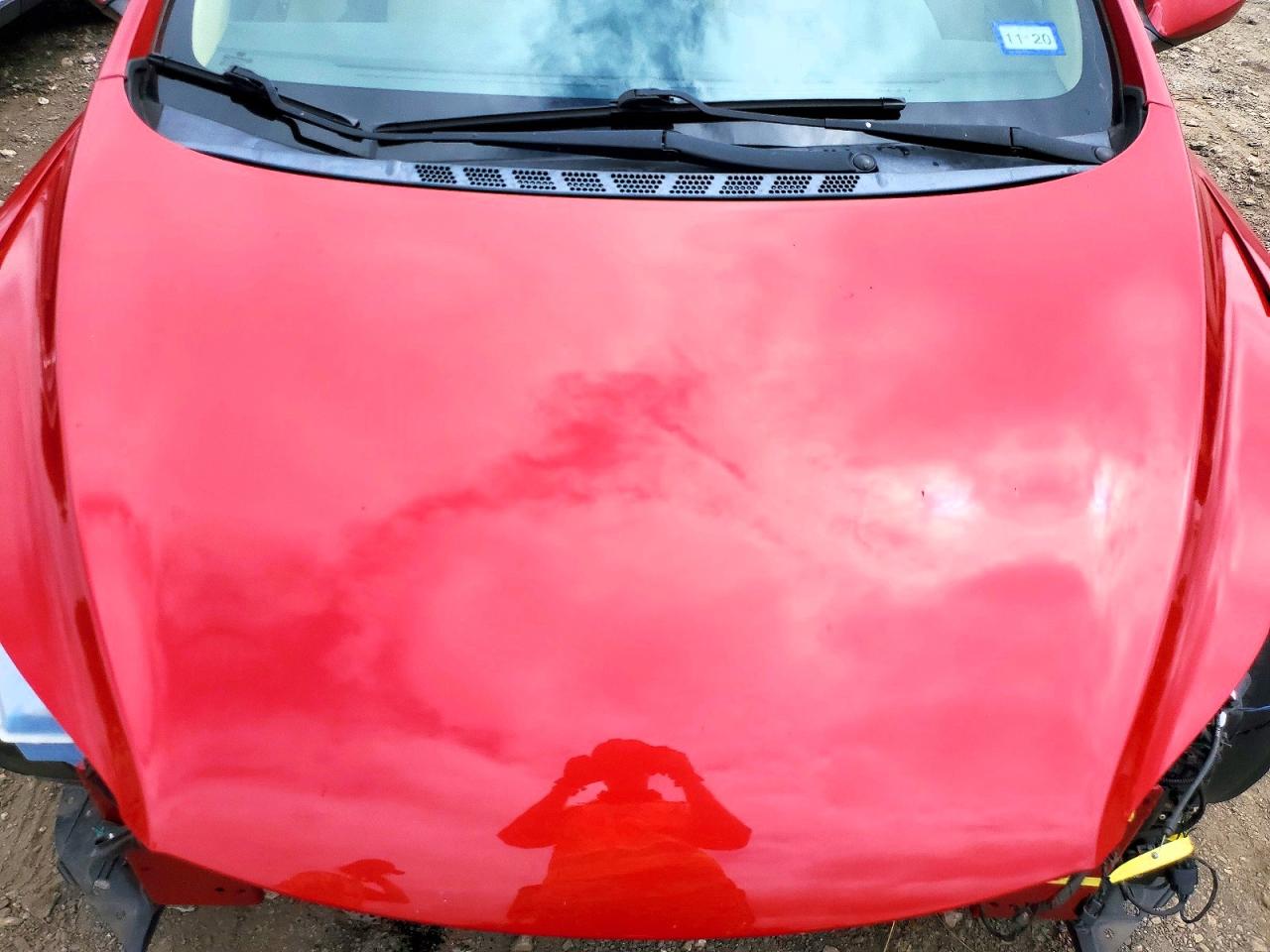 2013 Hyundai Elantra Gls Red vin: KMHDH4AE7DU944609
