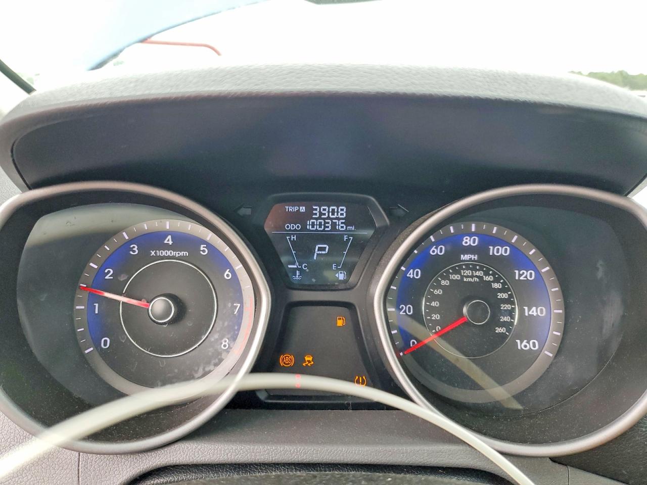 2013 Hyundai Elantra Gls Blue vin: KMHDH4AE7DU979473