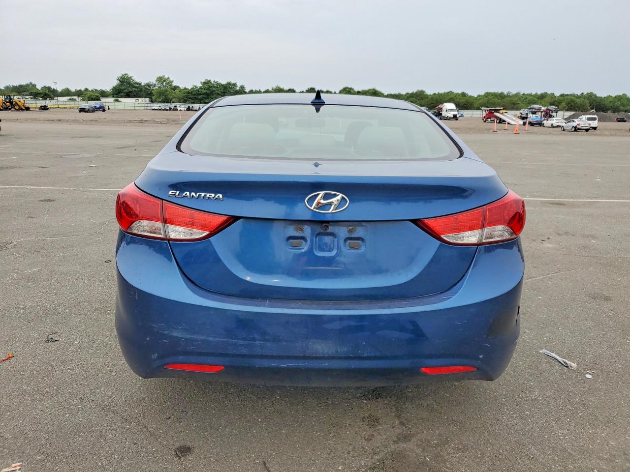 2013 Hyundai Elantra Gls Blue vin: KMHDH4AE7DU979473