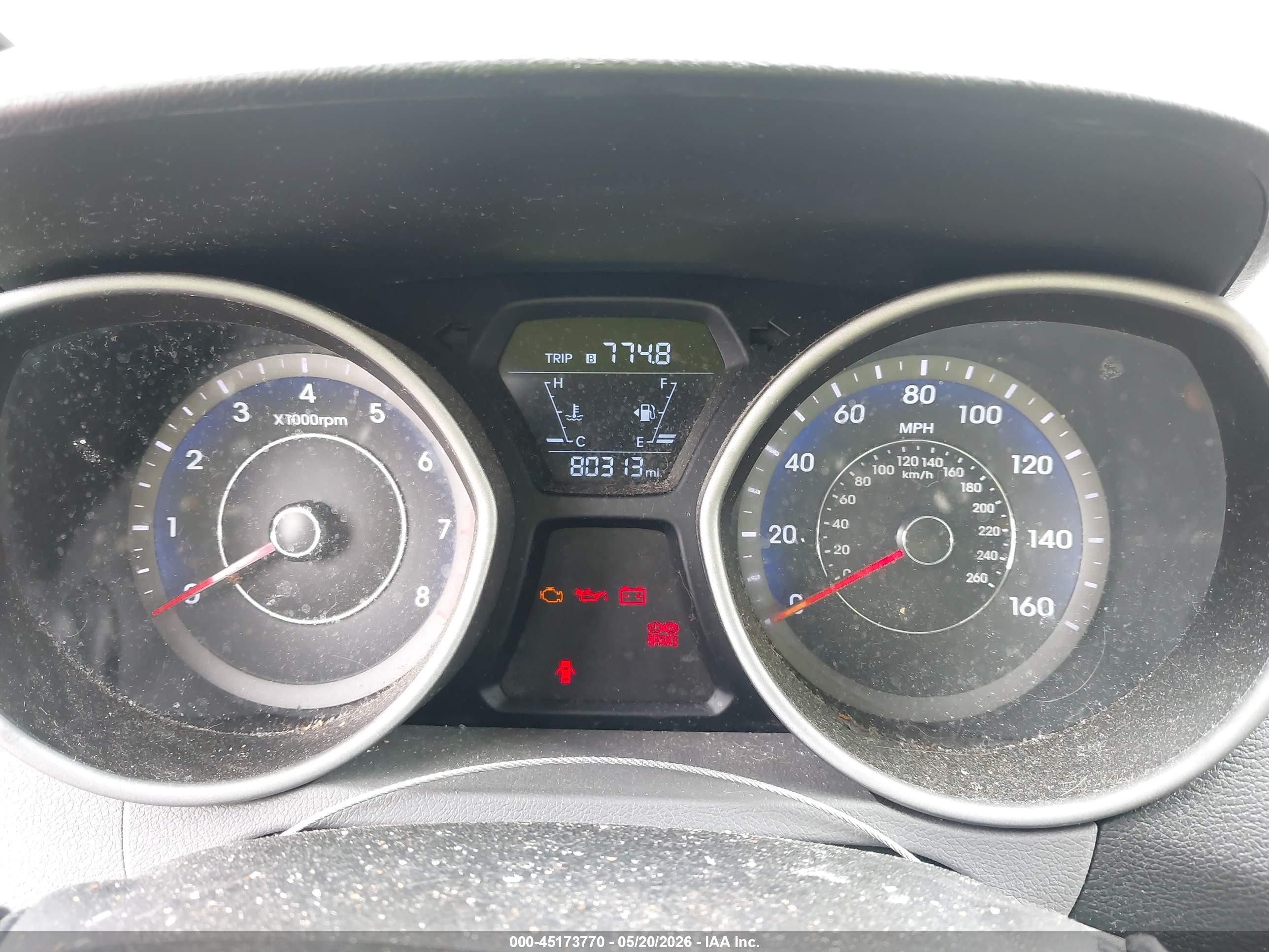 2014 Hyundai Elantra Se Black vin: KMHDH4AE7EU043340