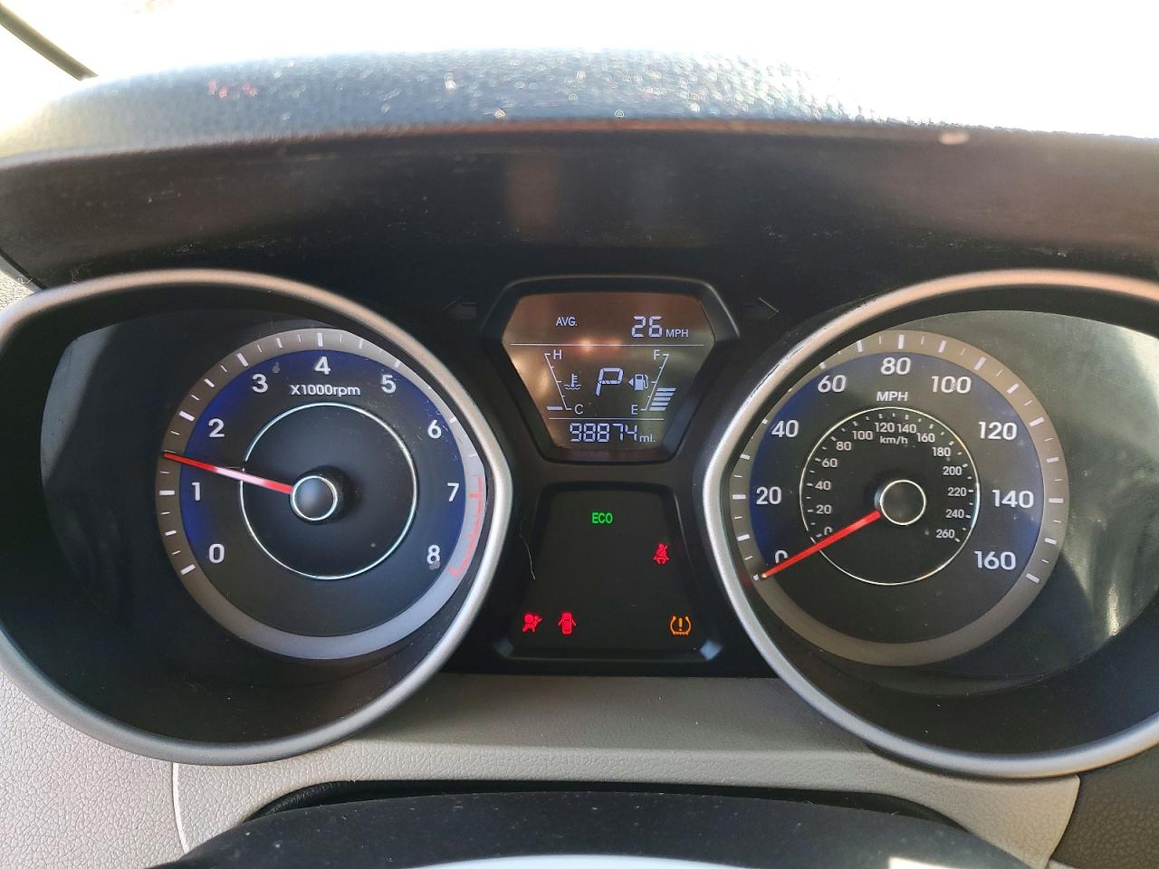 2014 Hyundai Elantra Se Red vin: KMHDH4AE7EU053012