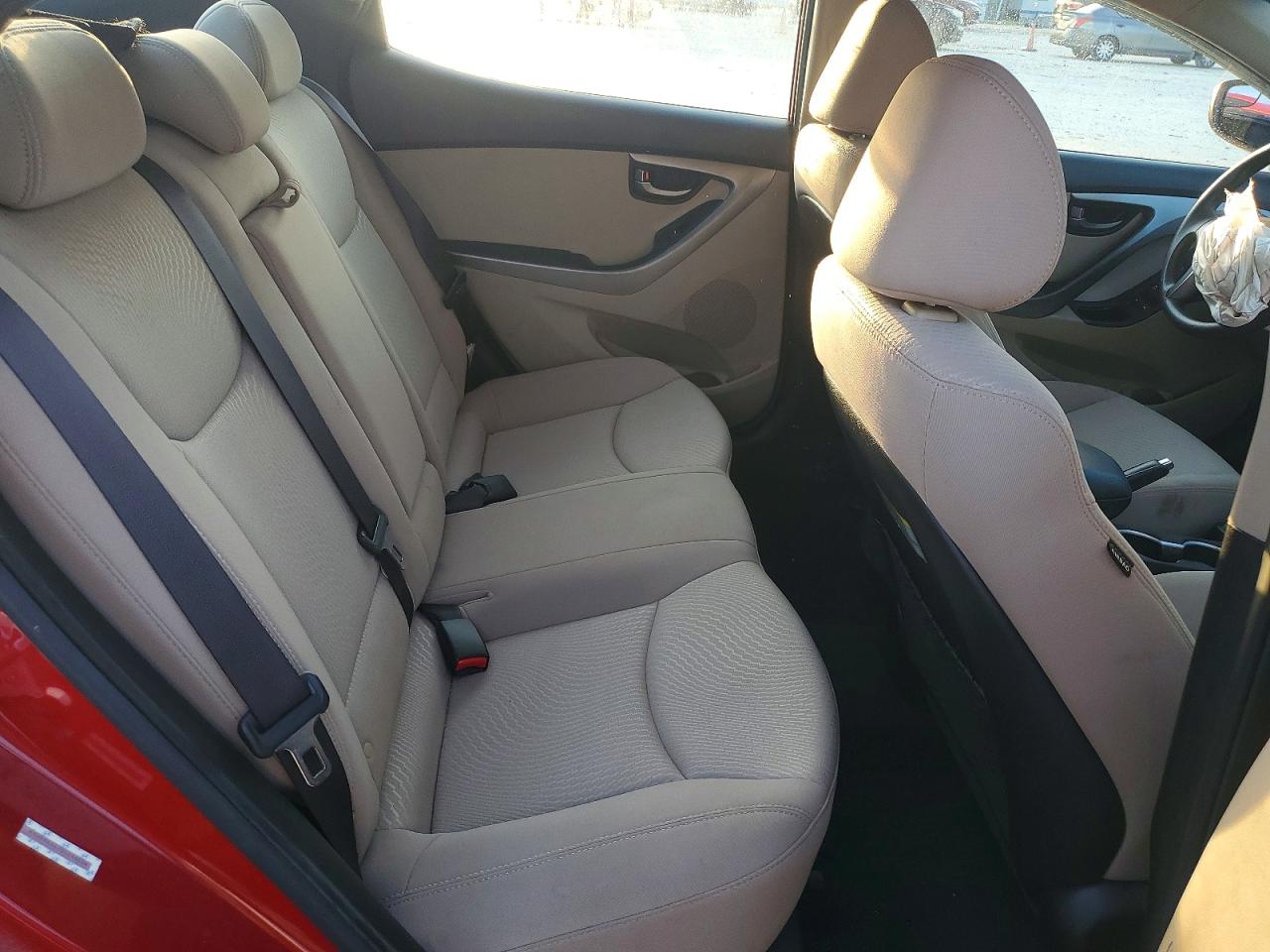 2014 Hyundai Elantra Se Красный vin: KMHDH4AE7EU066004