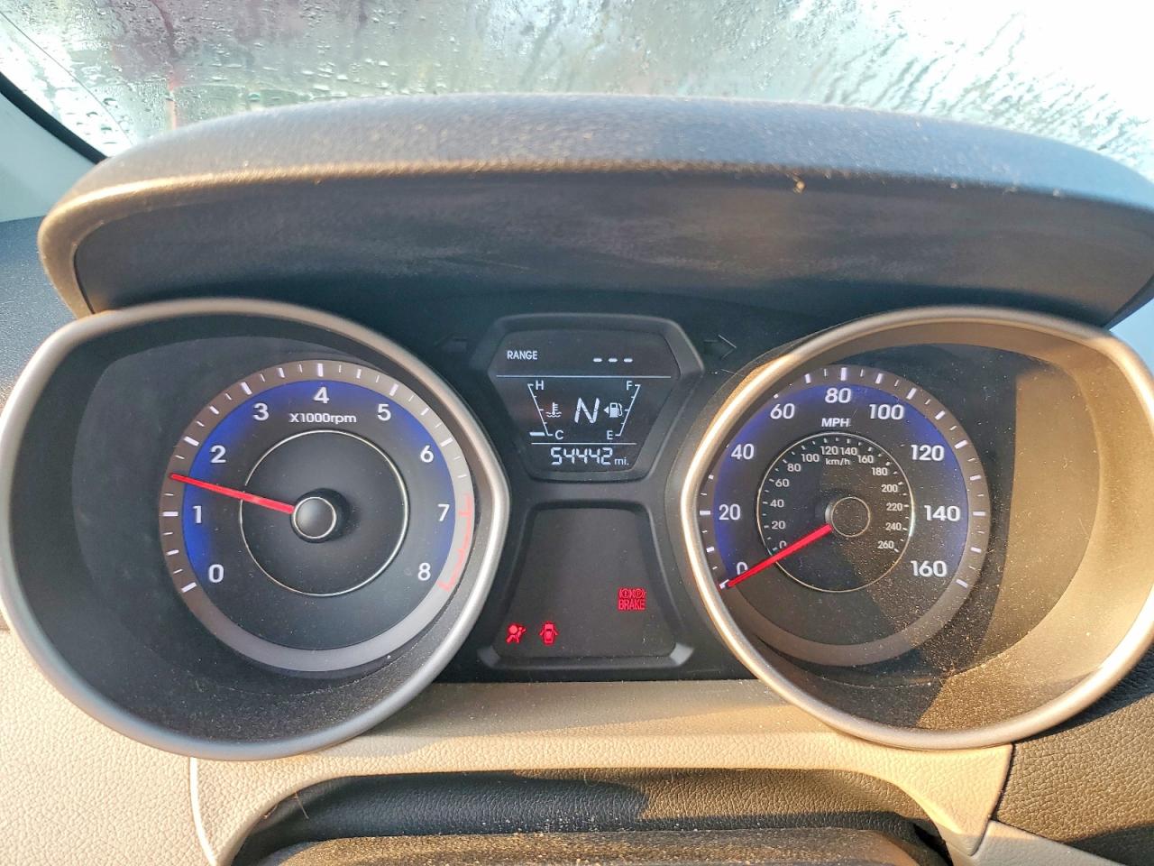 2014 Hyundai Elantra Se Красный vin: KMHDH4AE7EU066004