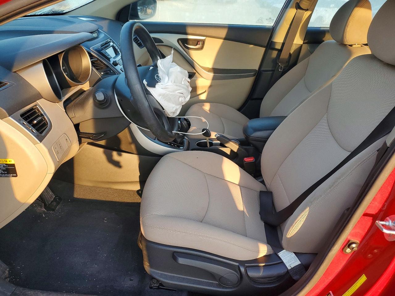 2014 Hyundai Elantra Se Красный vin: KMHDH4AE7EU066004