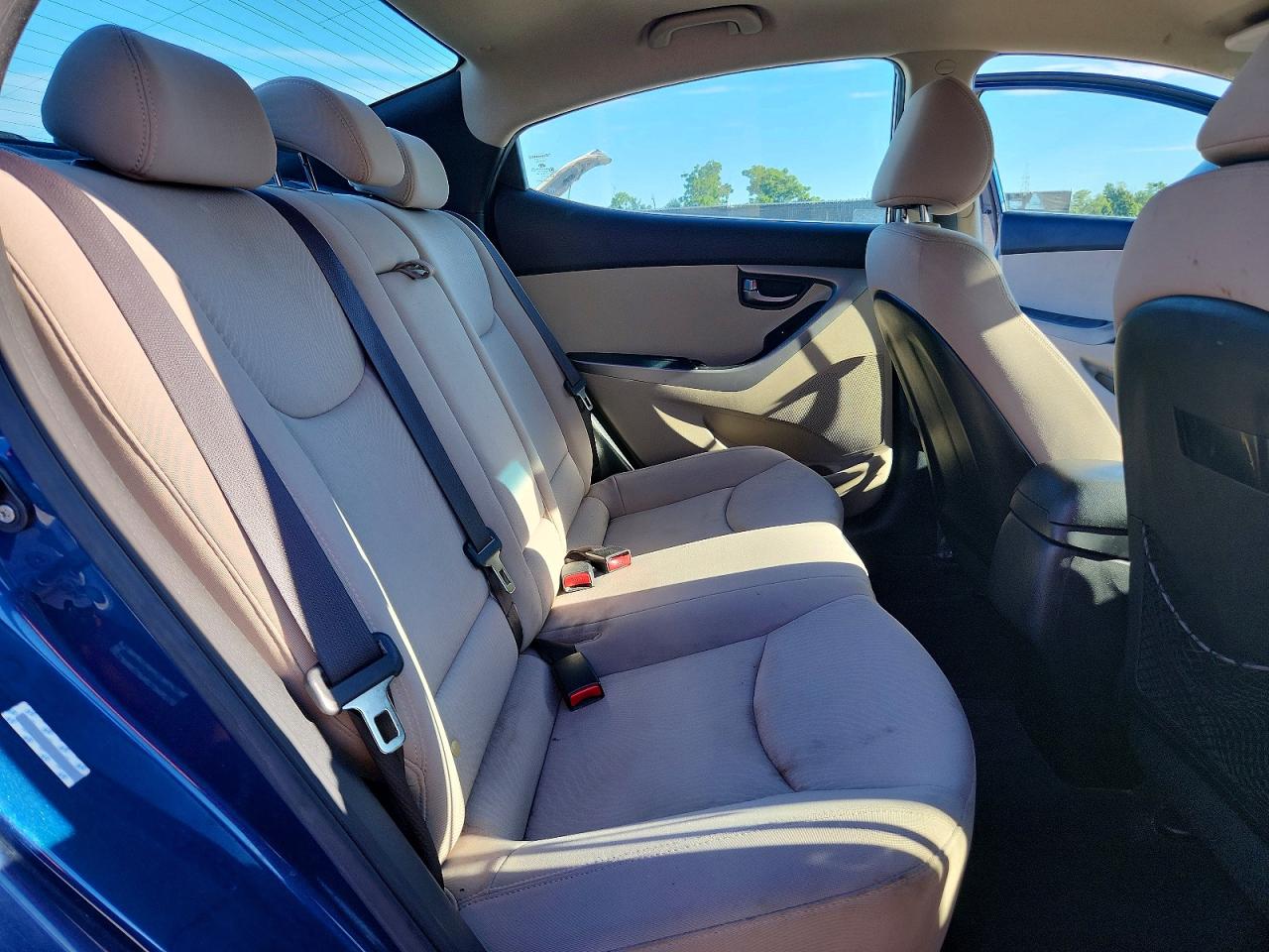 2014 Hyundai Elantra Se Blue vin: KMHDH4AE7EU085393