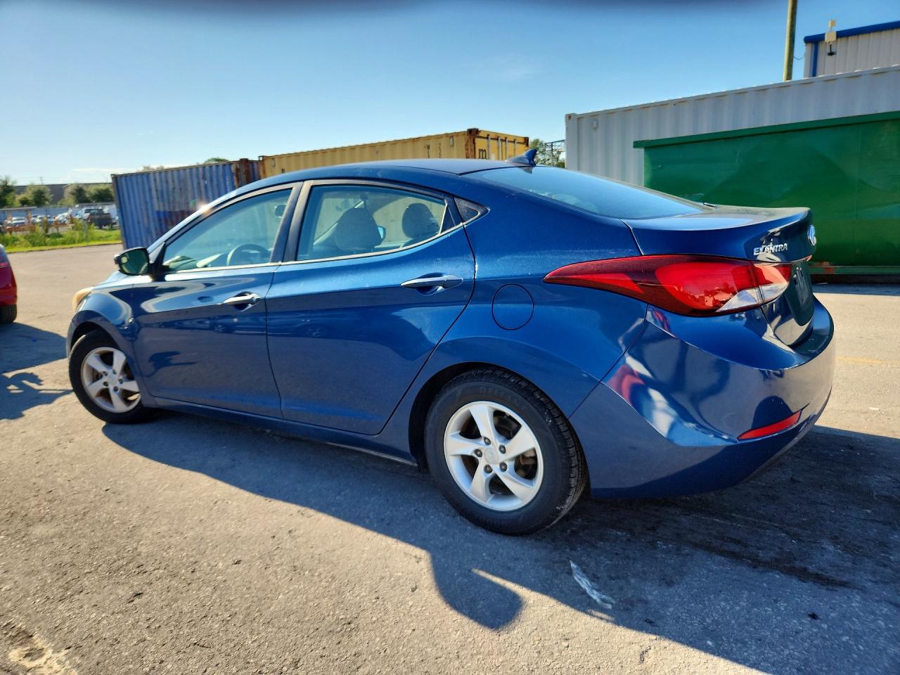 2014 Hyundai Elantra Se Blue vin: KMHDH4AE7EU085393