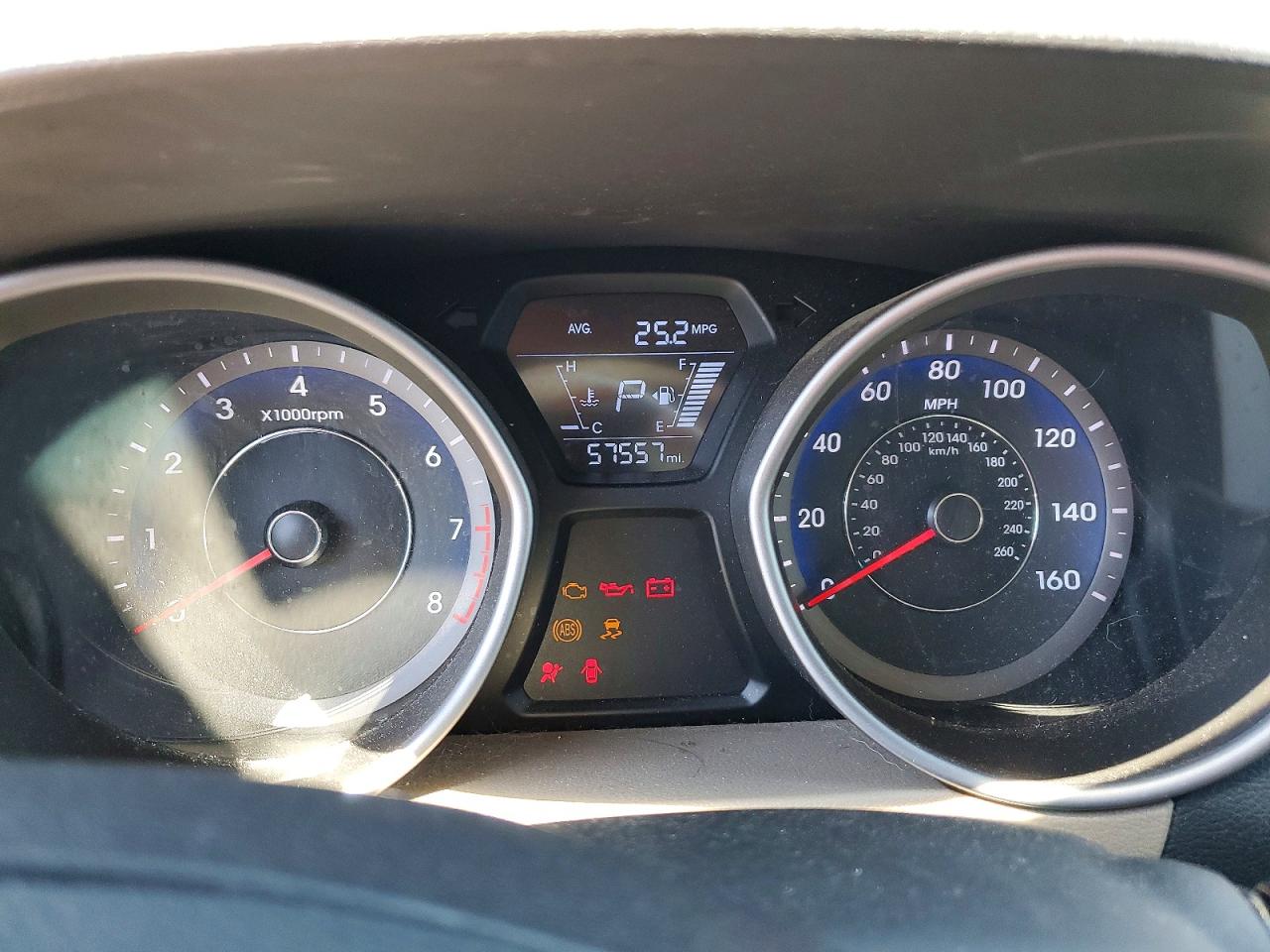2014 Hyundai Elantra Limited Blue vin: KMHDH4AE7EU111345