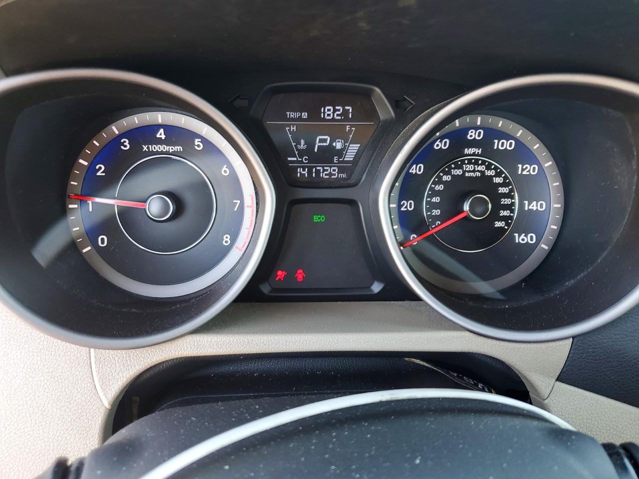 2014 Hyundai Elantra Se Black vin: KMHDH4AE7EU174154