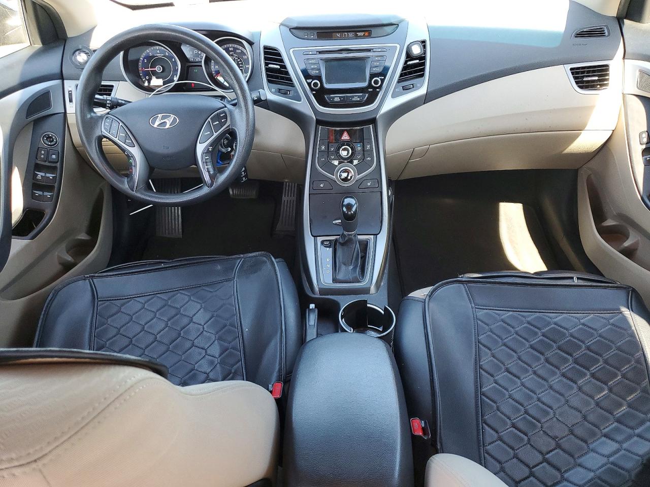 2014 Hyundai Elantra Se Black vin: KMHDH4AE7EU174154