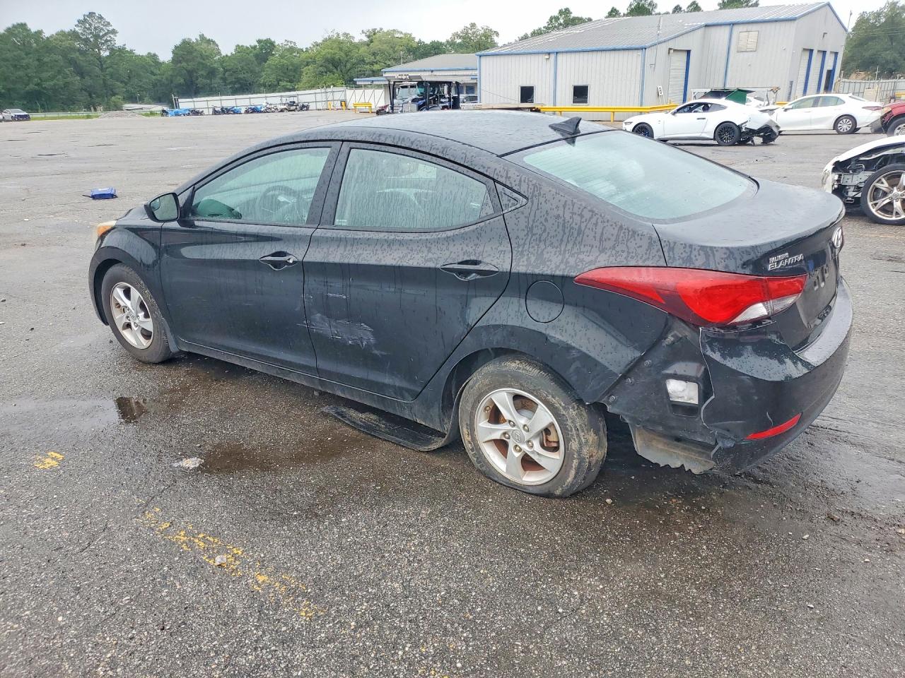 2015 Hyundai Elantra Se Black vin: KMHDH4AE7FU227713