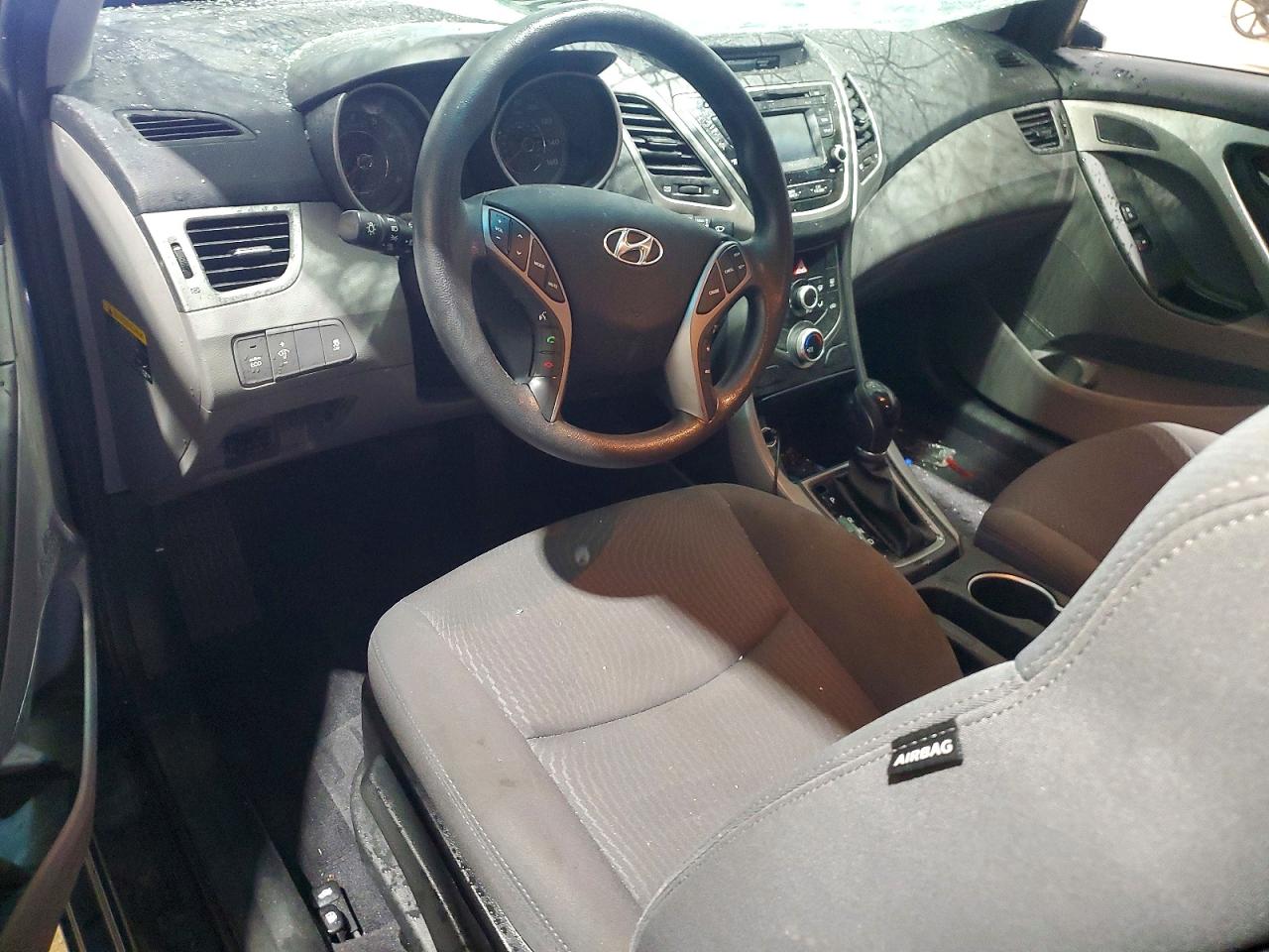 2015 Hyundai Elantra Se Blue vin: KMHDH4AE7FU250991
