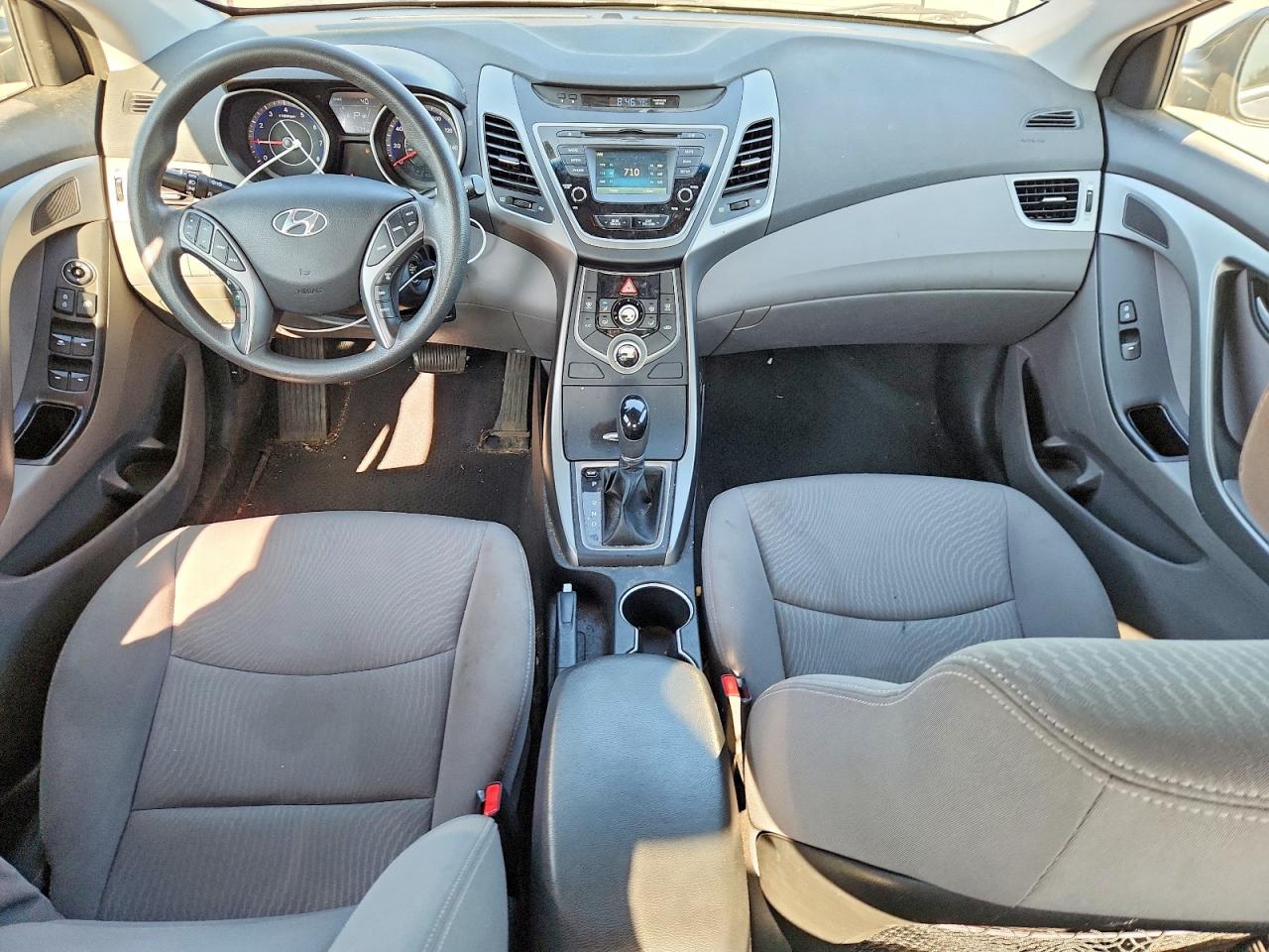 2015 Hyundai Elantra Se Black vin: KMHDH4AE7FU261392