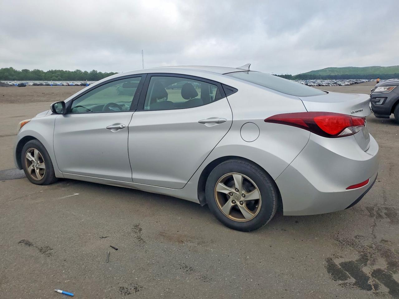 2015 Hyundai Elantra Se Silver vin: KMHDH4AE7FU266561