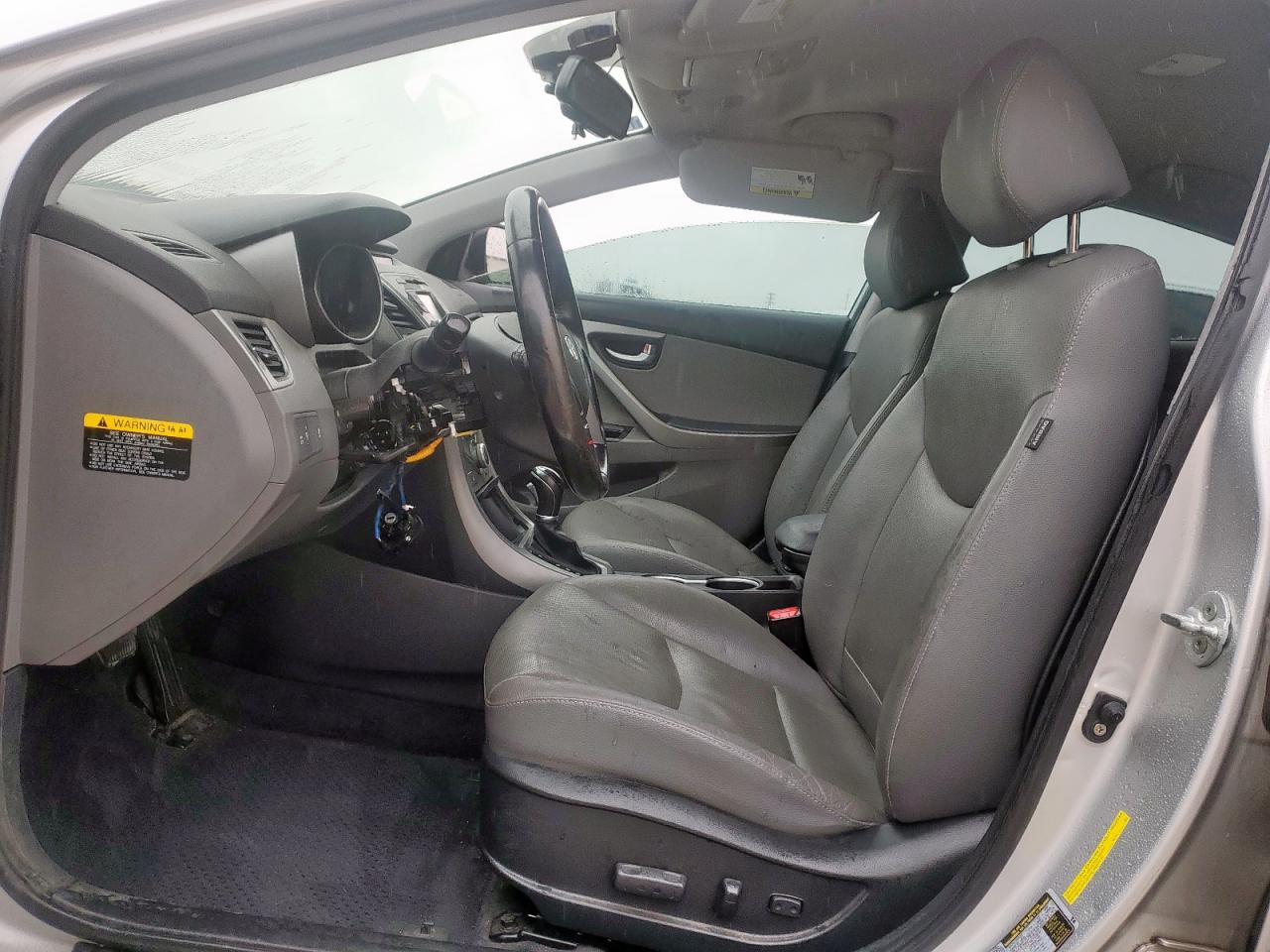 2015 Hyundai Elantra Limited Silver vin: KMHDH4AE7FU285613
