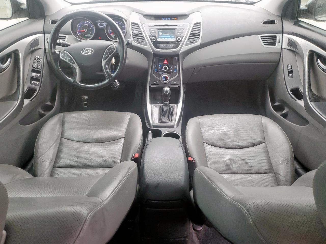 2015 Hyundai Elantra Limited Silver vin: KMHDH4AE7FU285613