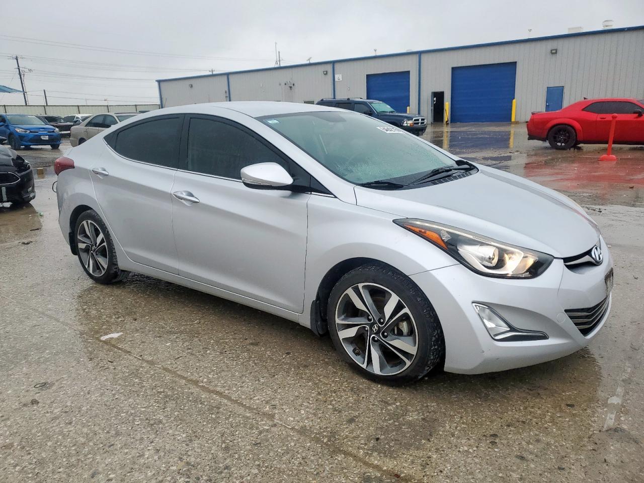 2015 Hyundai Elantra Limited Silver vin: KMHDH4AE7FU285613