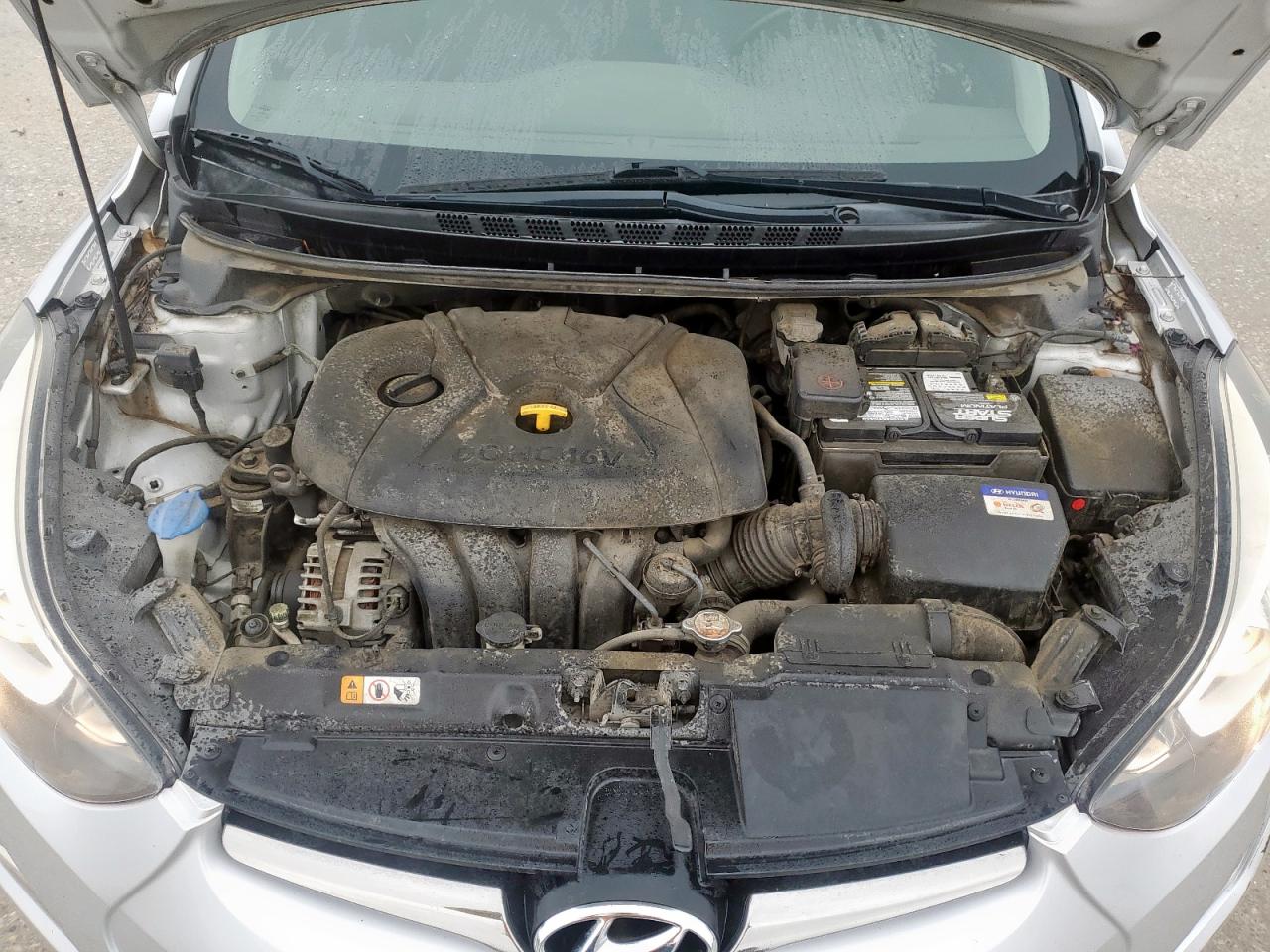 2015 Hyundai Elantra Limited Silver vin: KMHDH4AE7FU285613