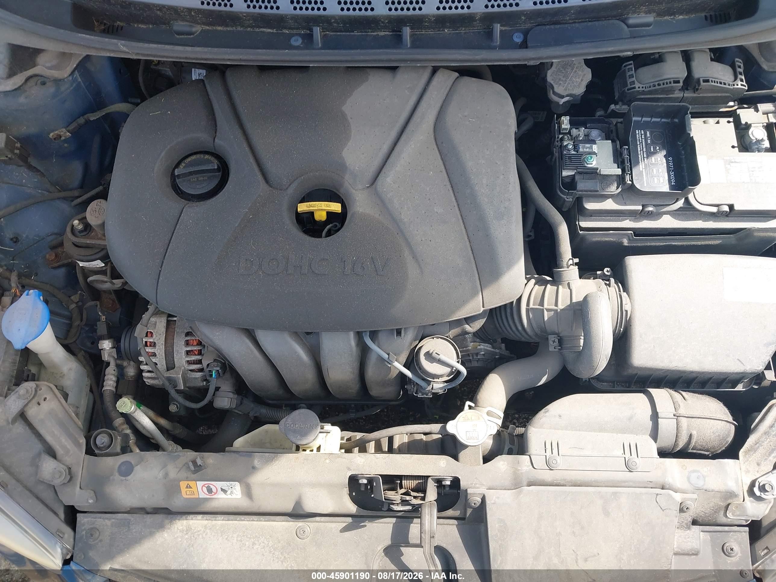 2015 Hyundai Elantra Se Синий vin: KMHDH4AE7FU298488