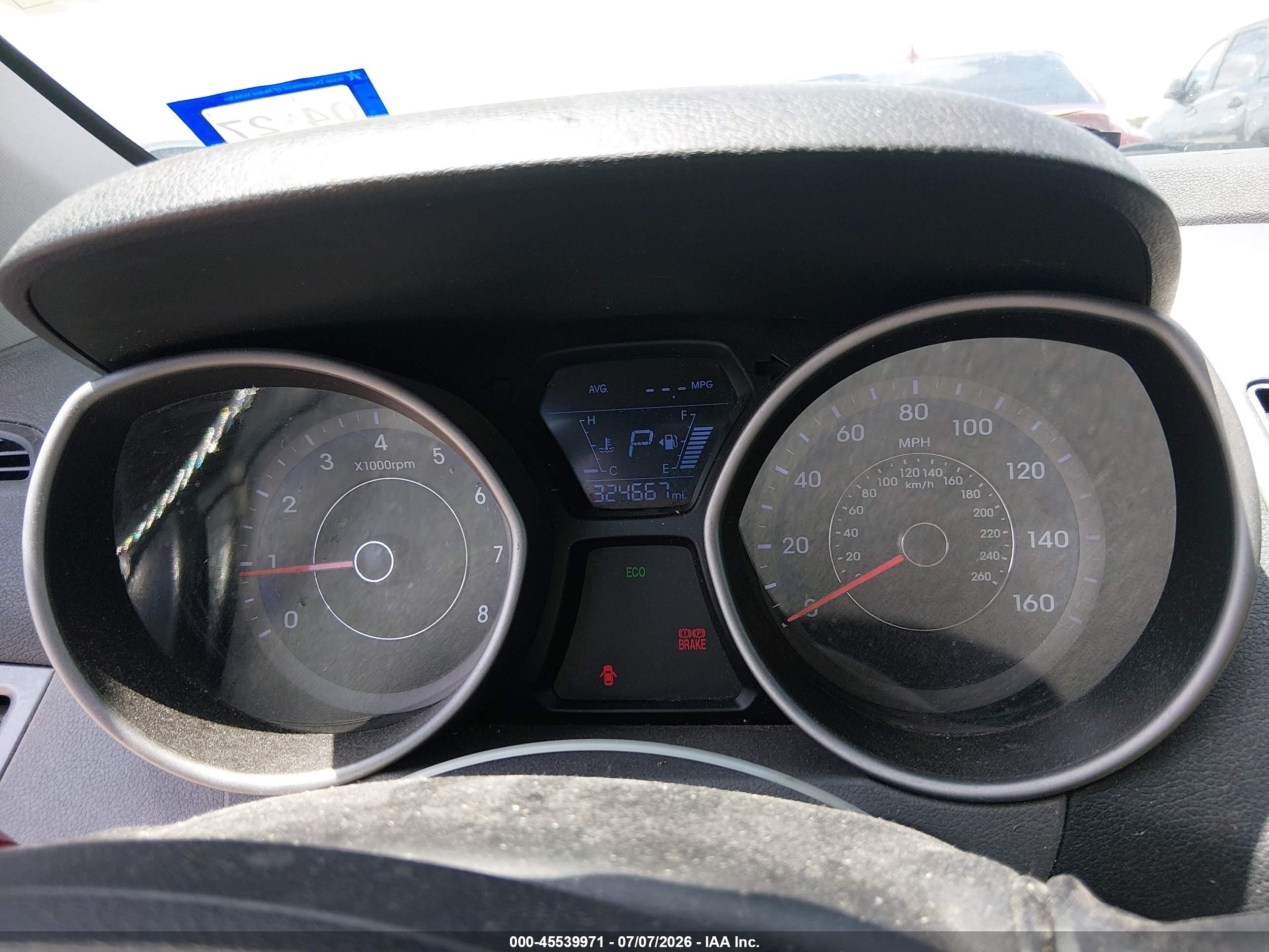 2015 Hyundai Elantra Se Gray vin: KMHDH4AE7FU326564