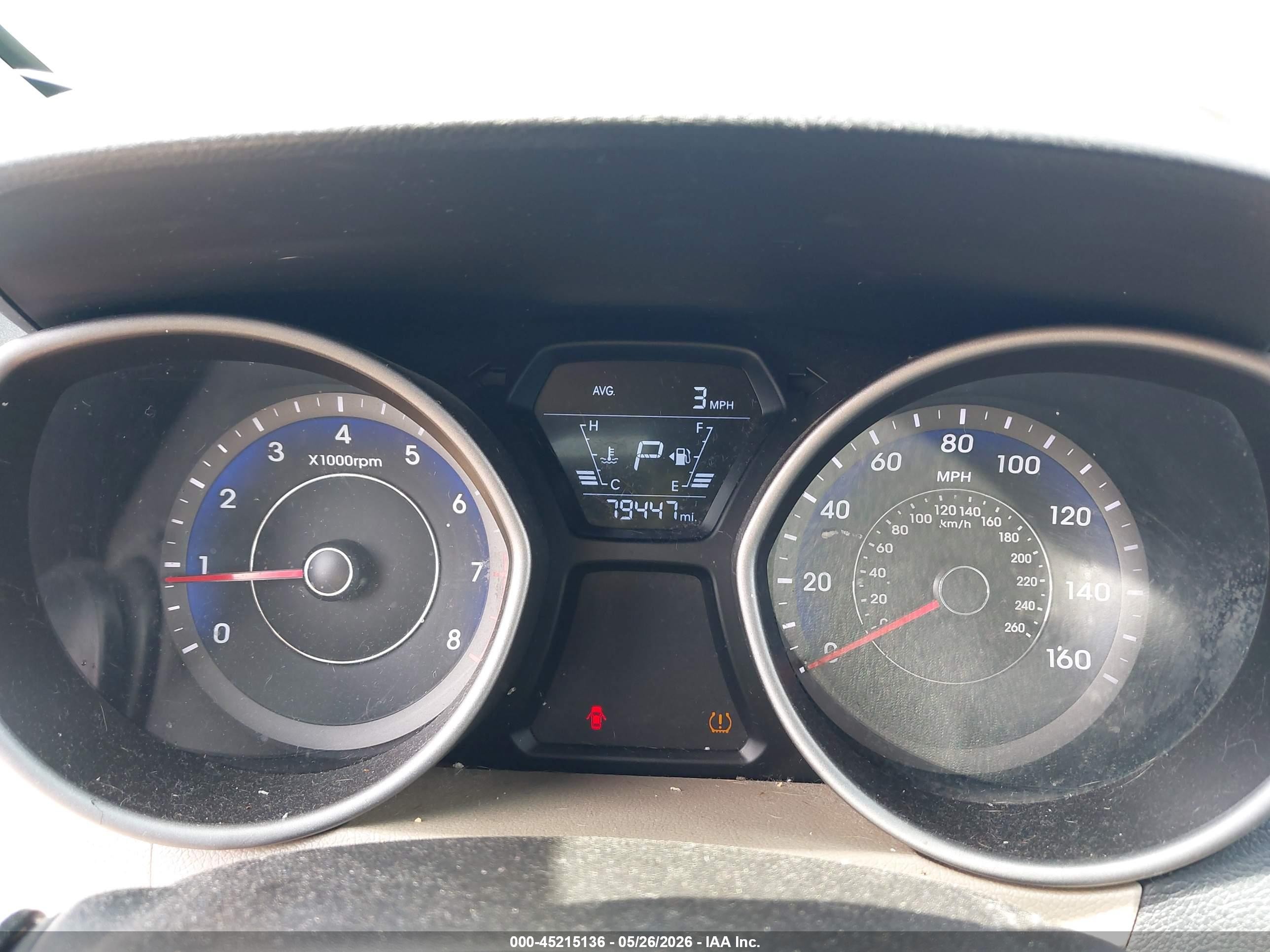 2015 Hyundai Elantra Se Red vin: KMHDH4AE7FU357605