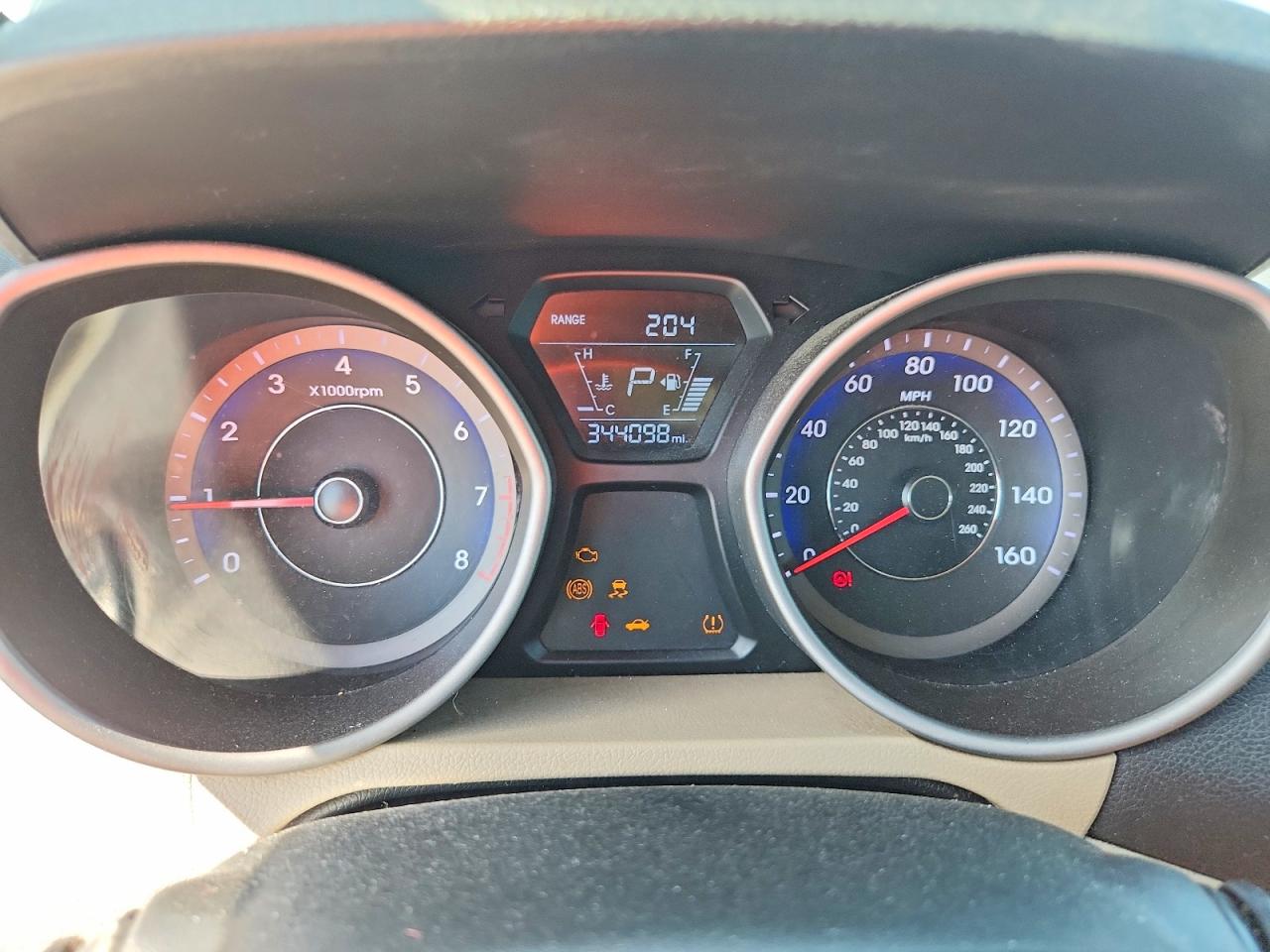 2015 Hyundai Elantra Se Черный vin: KMHDH4AE7FU382665