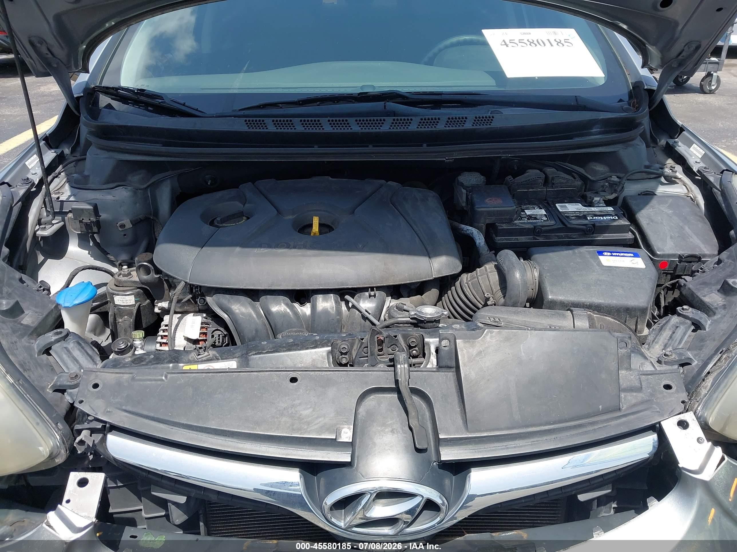2015 Hyundai Elantra Se Silver vin: KMHDH4AE7FU419570