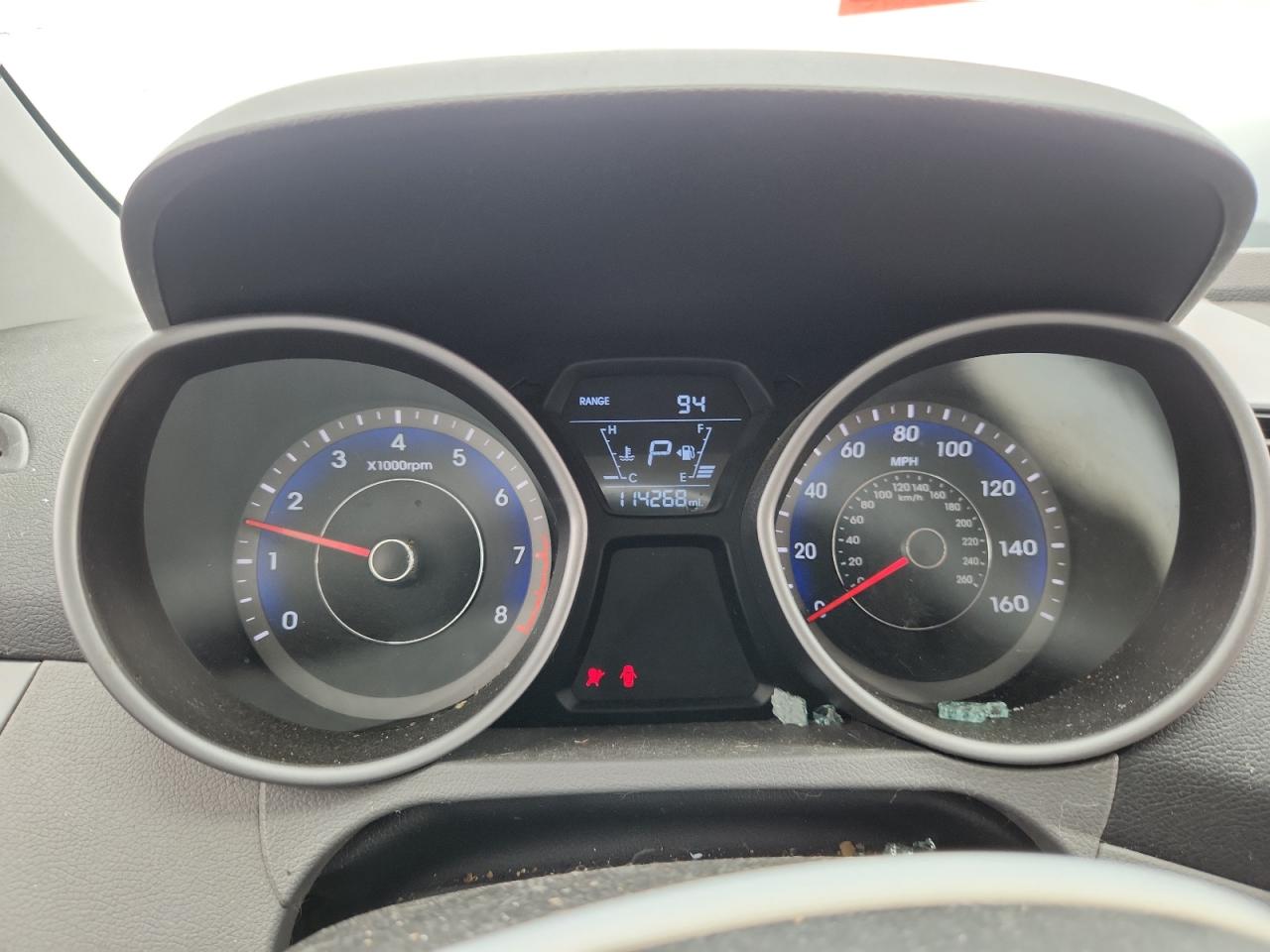 2016 Hyundai Elantra Silver vin: KMHDH4AE7GU634576