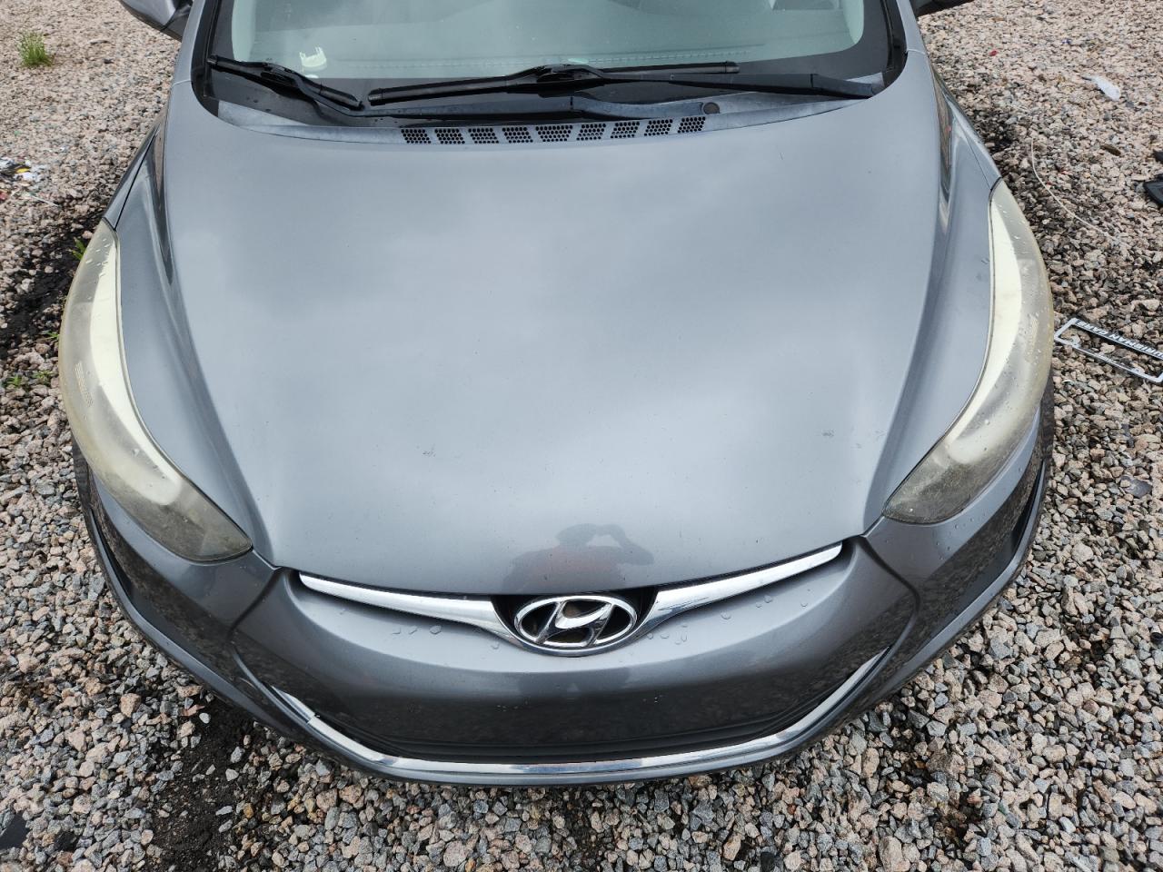 2016 Hyundai Elantra Silver vin: KMHDH4AE7GU634576