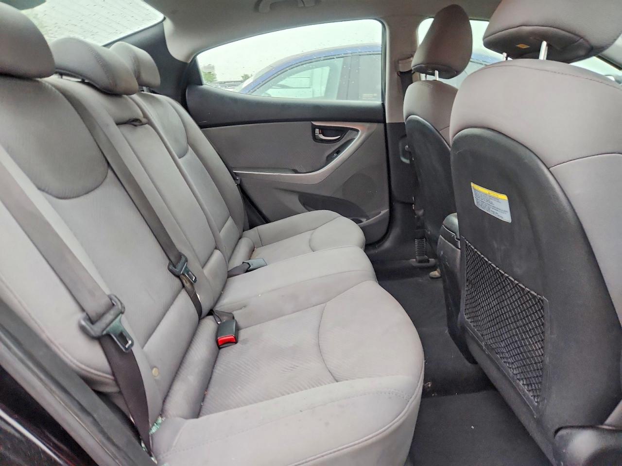 2011 Hyundai Elantra Gls Black vin: KMHDH4AE8BU080814