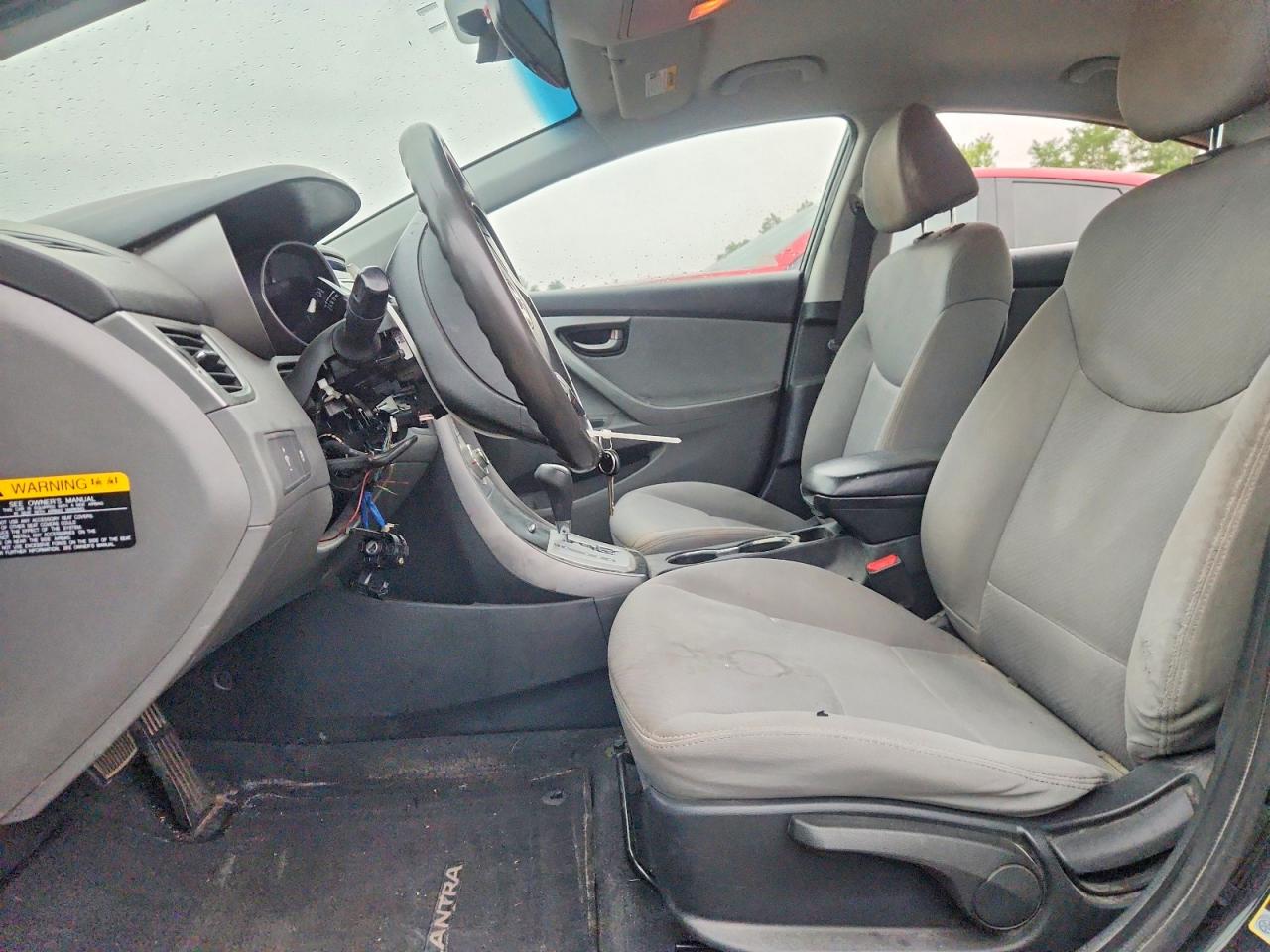 2011 Hyundai Elantra Gls Black vin: KMHDH4AE8BU080814