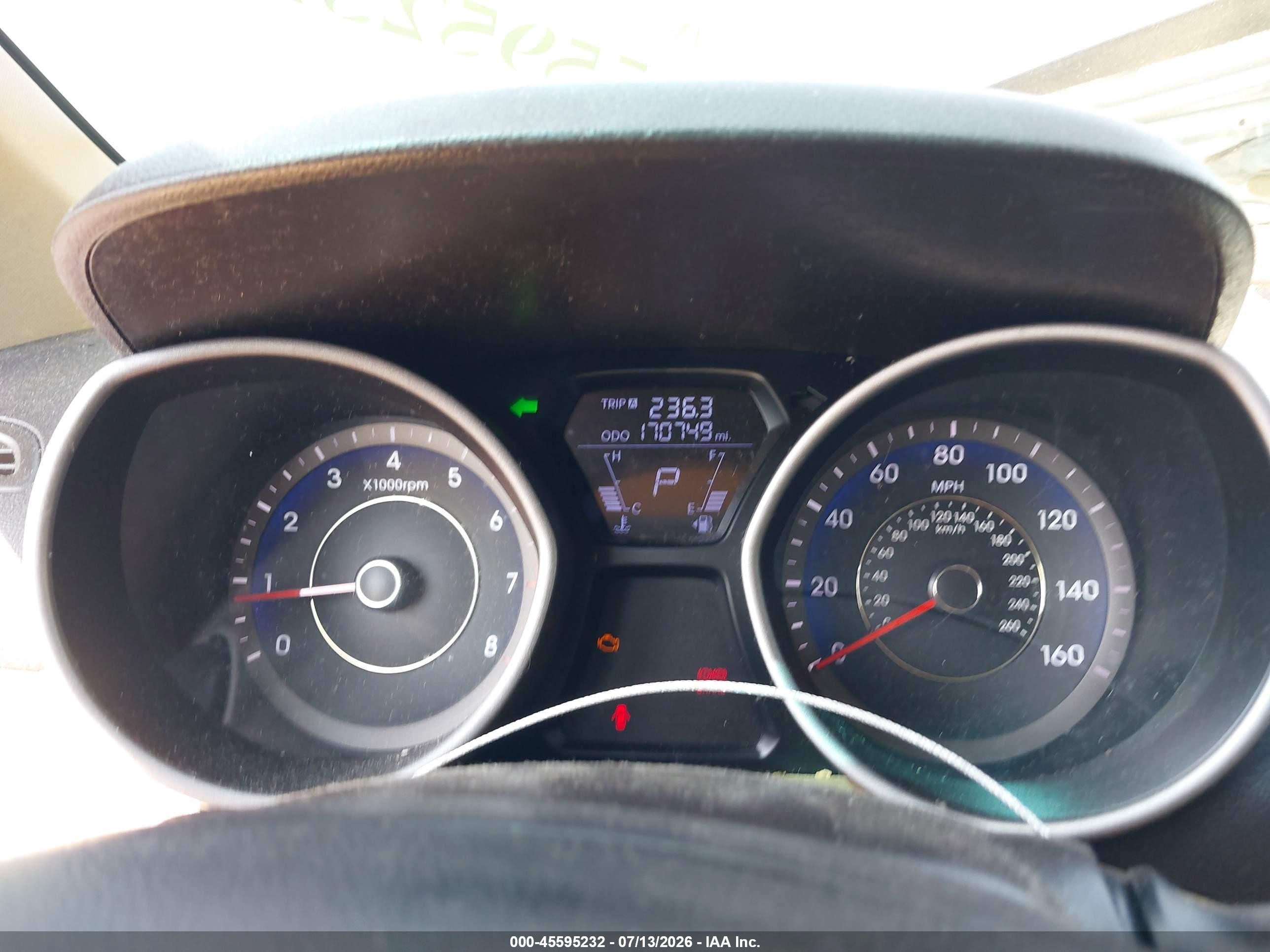 2011 Hyundai Elantra Gls (ulsan Plant) Blue vin: KMHDH4AE8BU090615