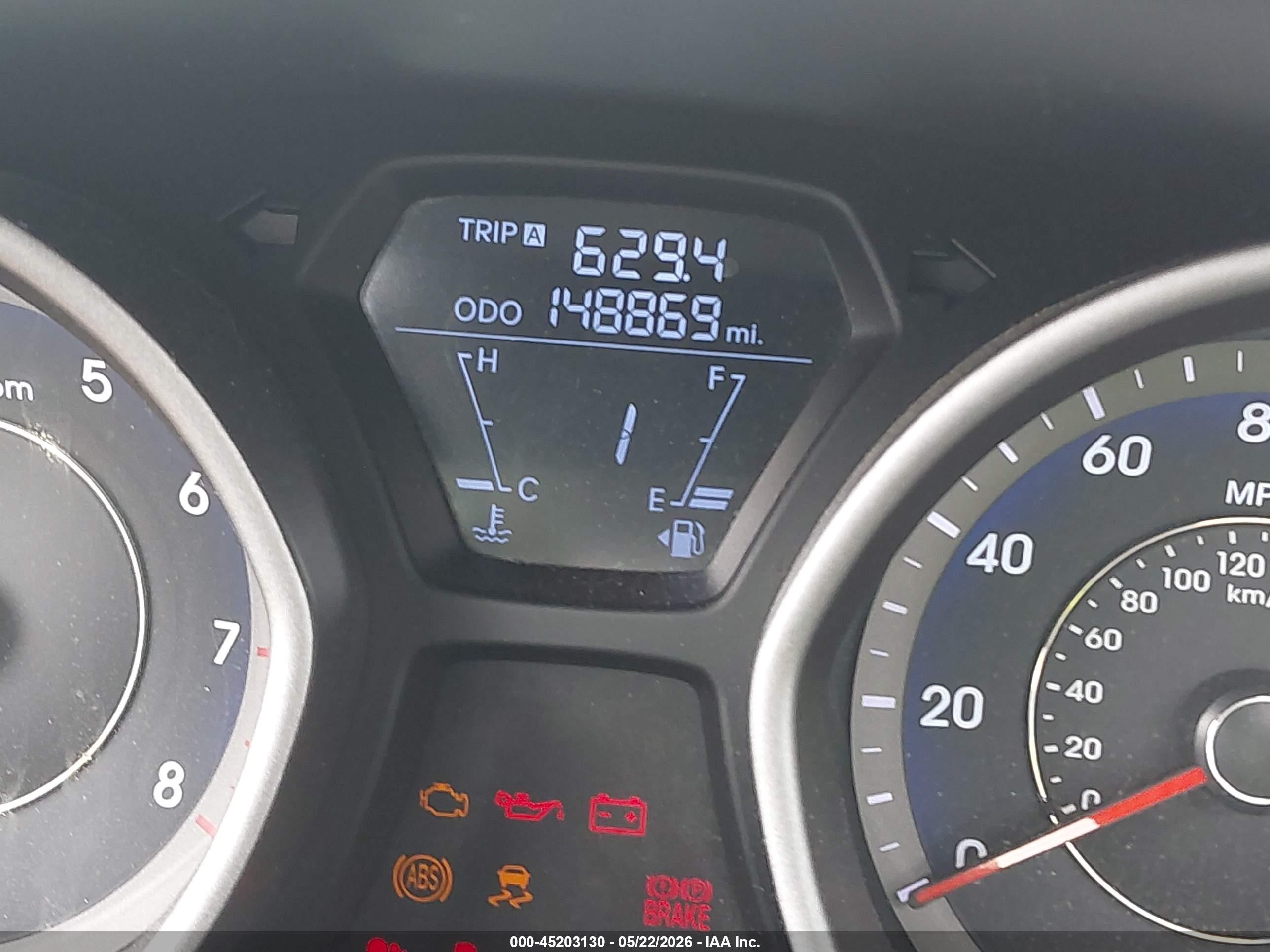 2011 Hyundai Elantra Limited (ulsan Plant) Красный vin: KMHDH4AE8BU091120