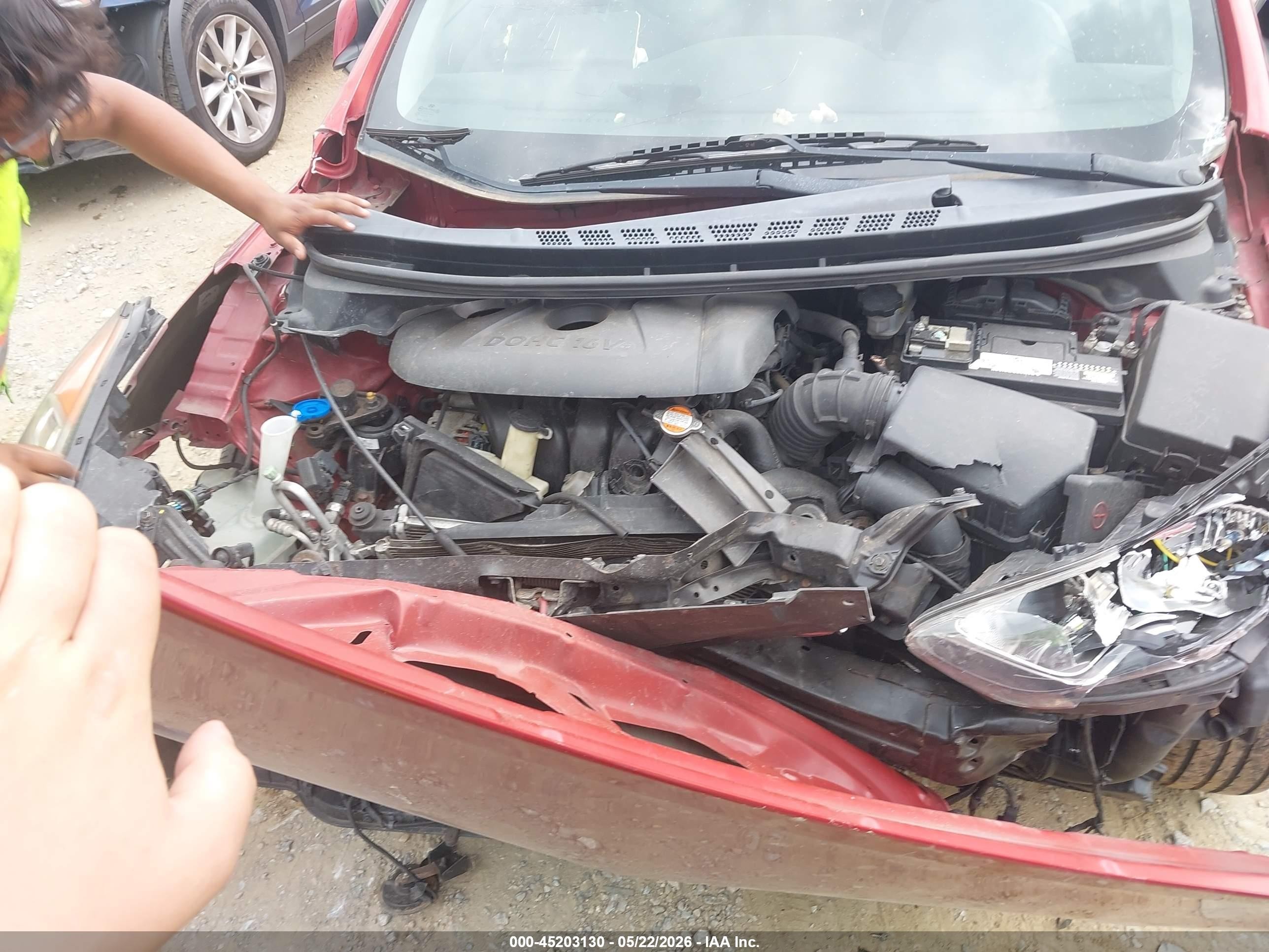 2011 Hyundai Elantra Limited (ulsan Plant) Красный vin: KMHDH4AE8BU091120