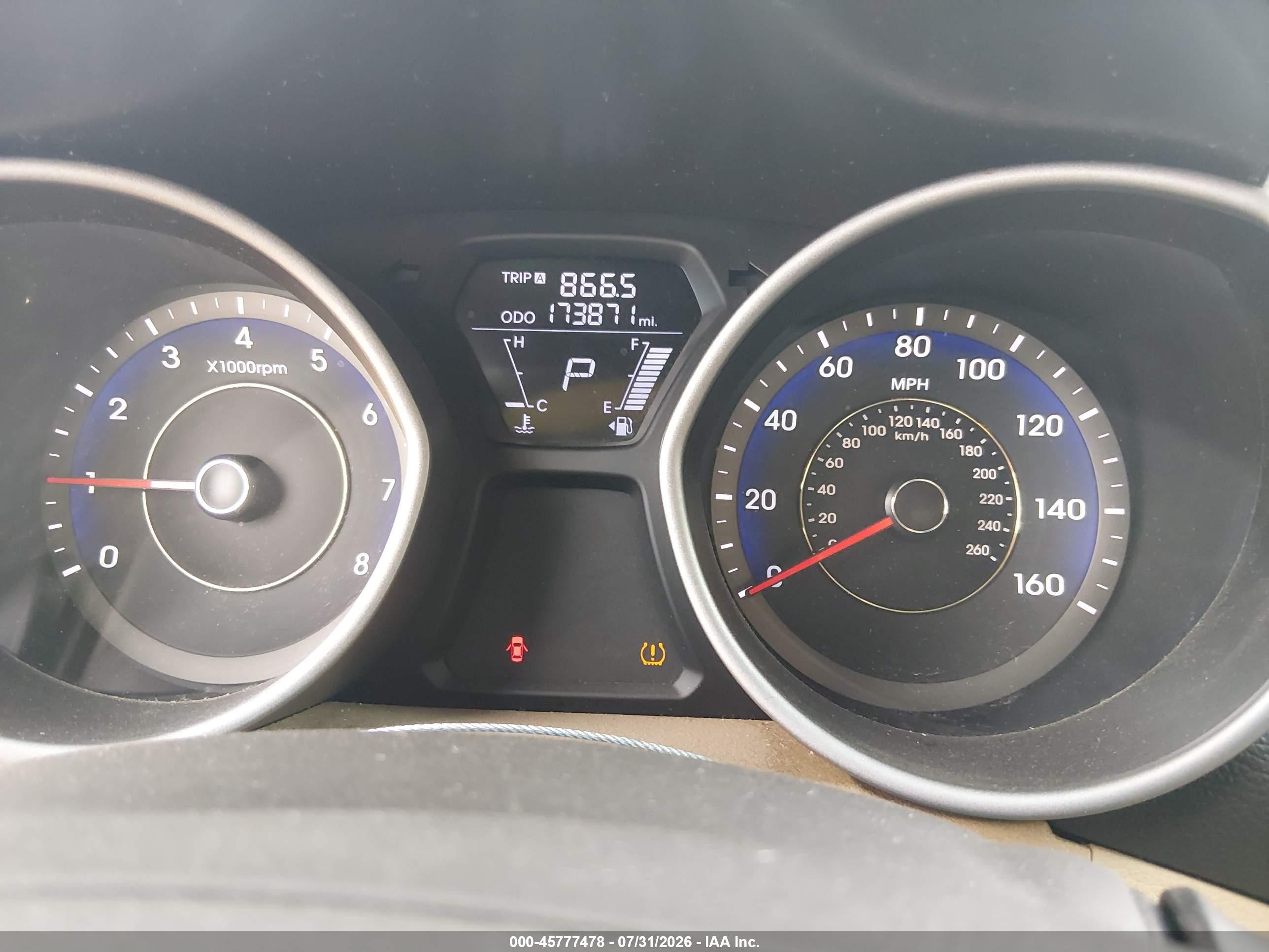 2011 Hyundai Elantra Gls (ulsan Plant) Black vin: KMHDH4AE8BU101743