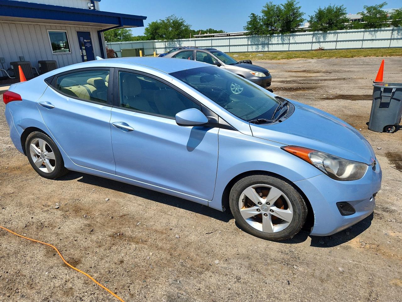 2011 Hyundai Elantra Gls Синий vin: KMHDH4AE8BU102942