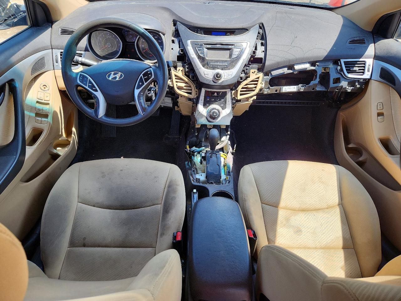 2011 Hyundai Elantra Gls Синий vin: KMHDH4AE8BU102942