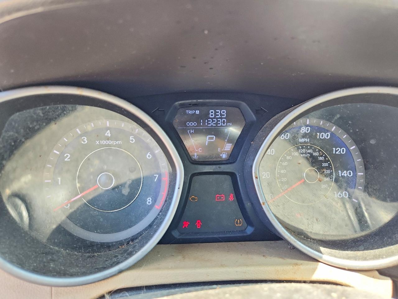 2011 Hyundai Elantra Gls Синий vin: KMHDH4AE8BU102942