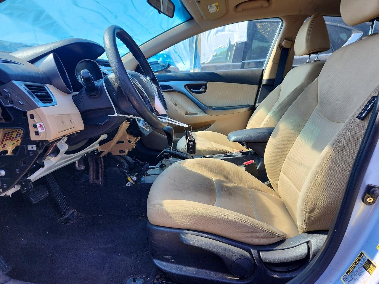 2011 Hyundai Elantra Gls Синий vin: KMHDH4AE8BU102942