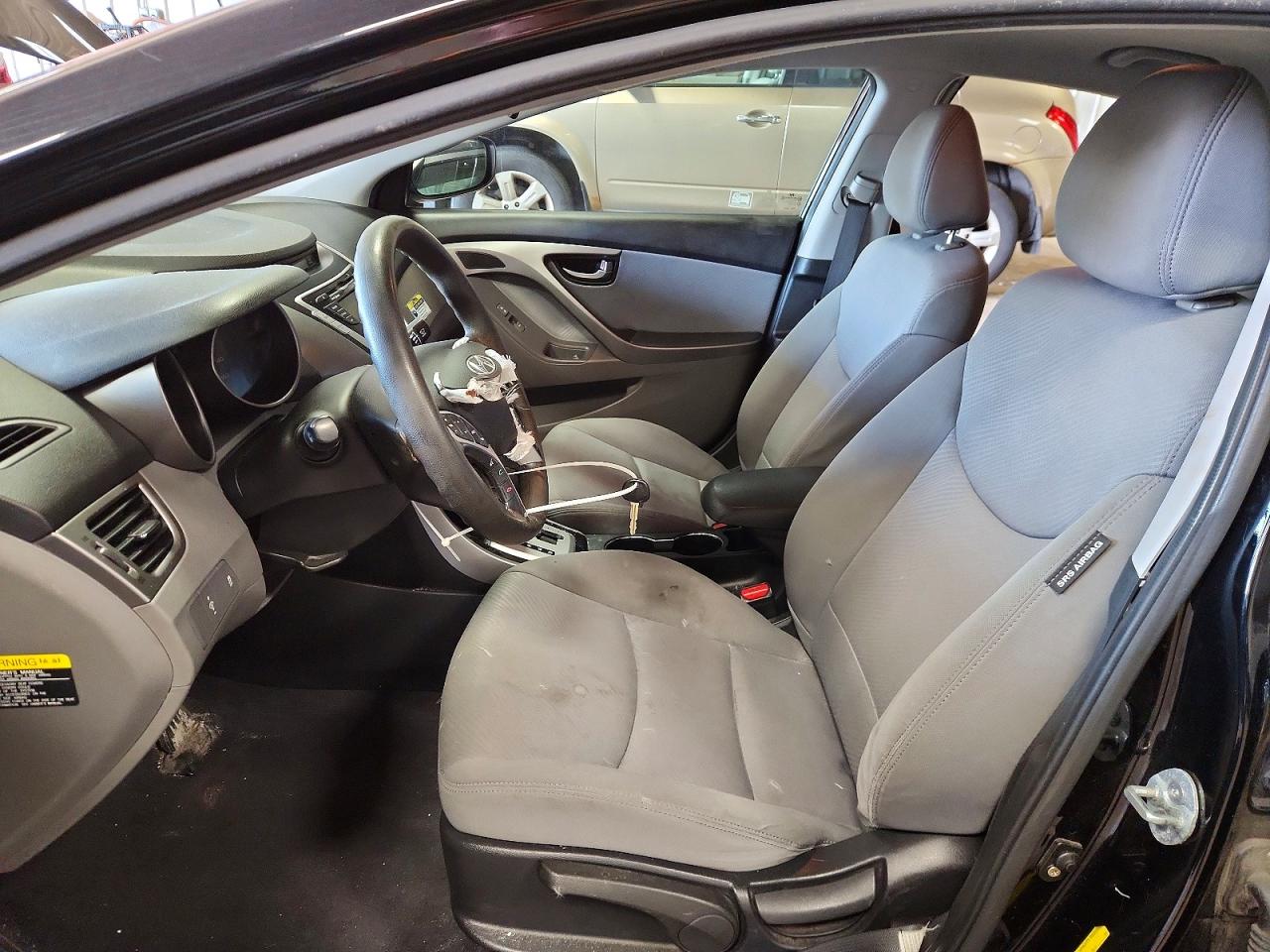 2011 Hyundai Elantra Gls Black vin: KMHDH4AE8BU106201