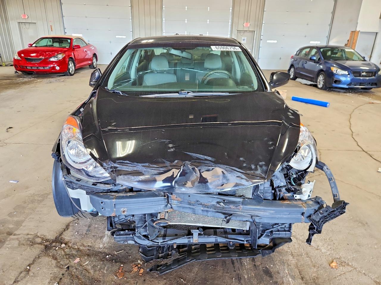 2011 Hyundai Elantra Gls Black vin: KMHDH4AE8BU106201