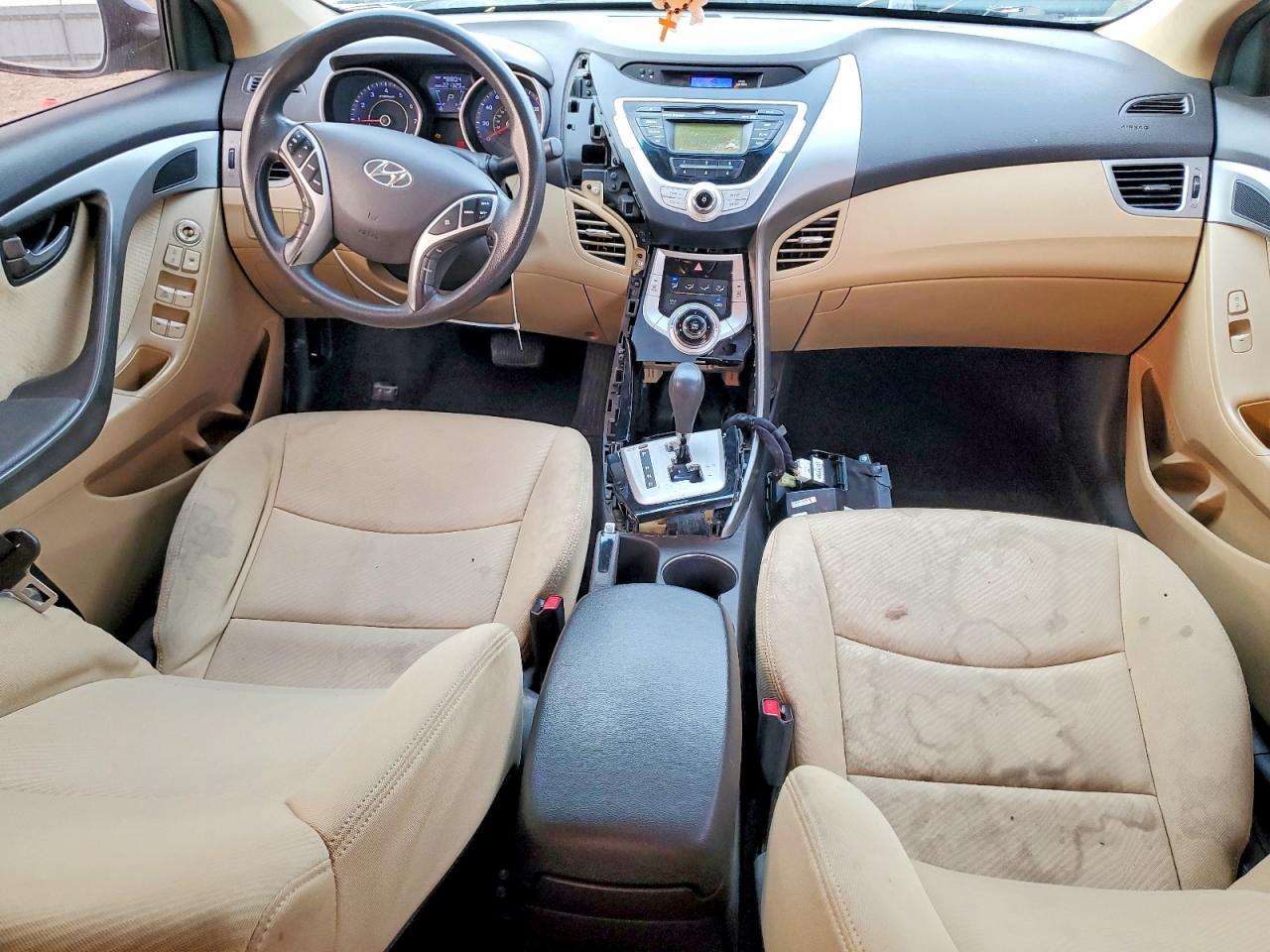 2011 Hyundai Elantra Gls Blue vin: KMHDH4AE8BU109390