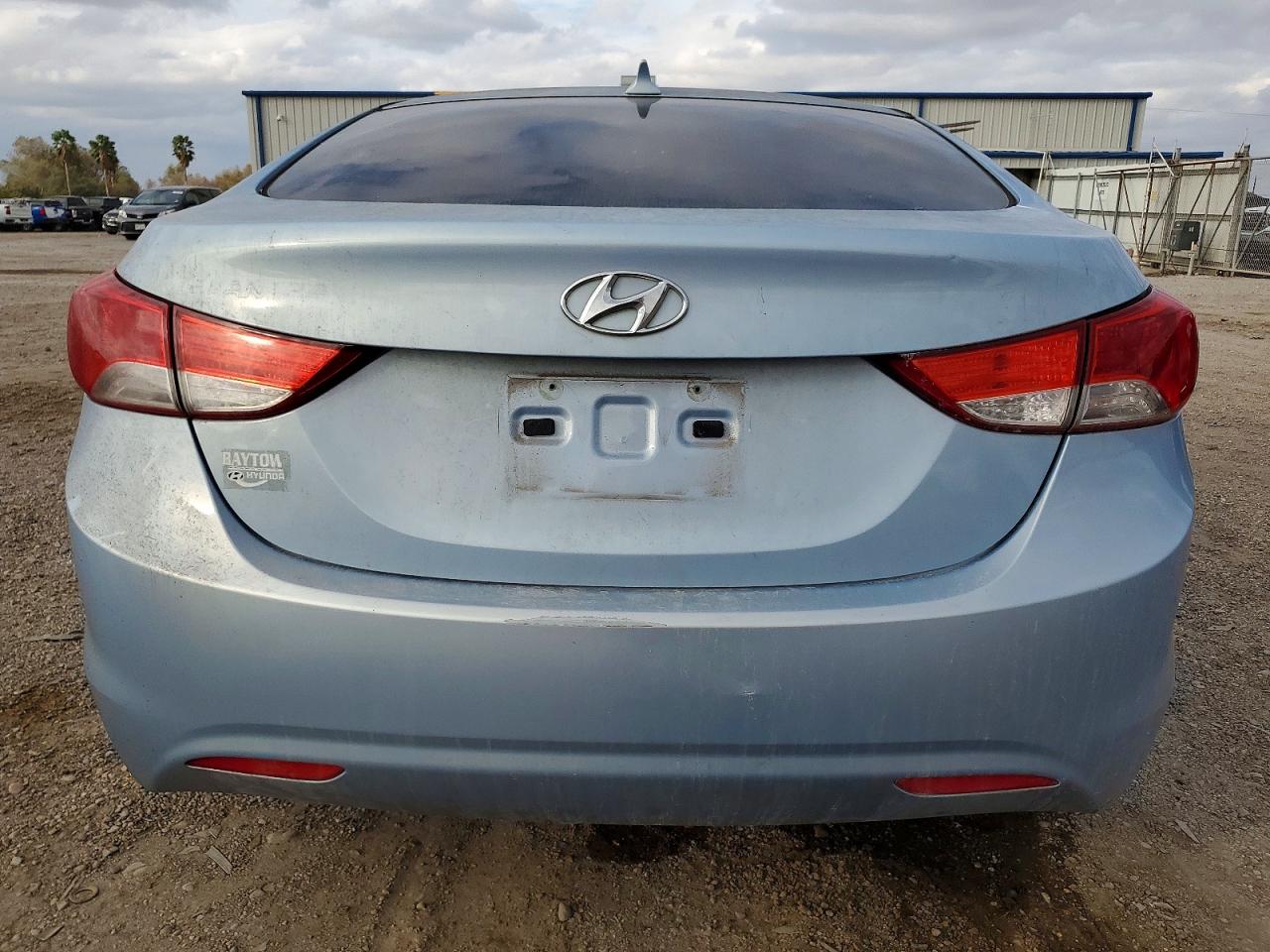 2011 Hyundai Elantra Gls Blue vin: KMHDH4AE8BU109390