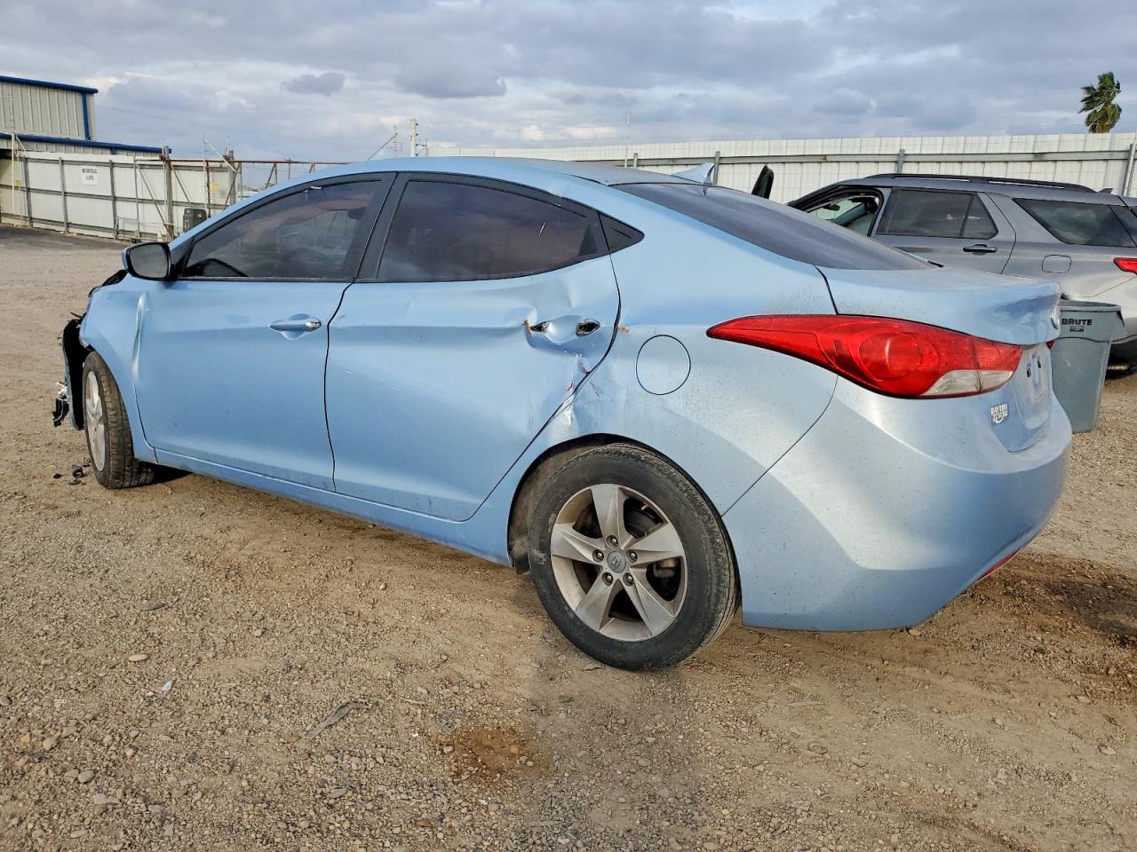 2011 Hyundai Elantra Gls Blue vin: KMHDH4AE8BU109390